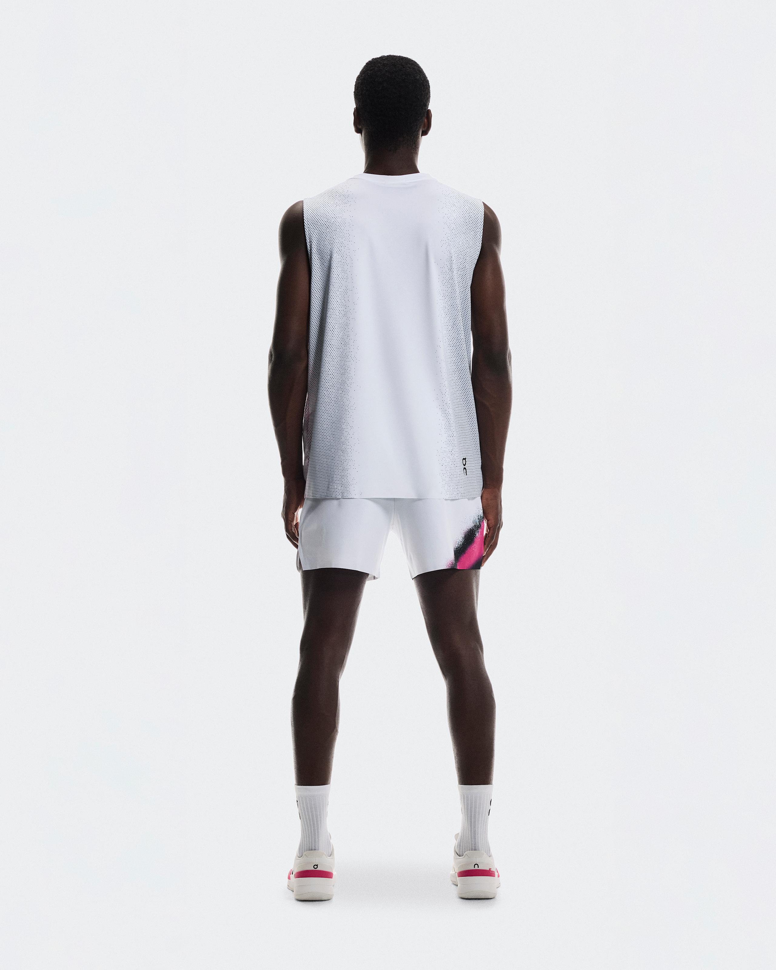 Мужские шорты On Court Shorts, White / Black — фото 2