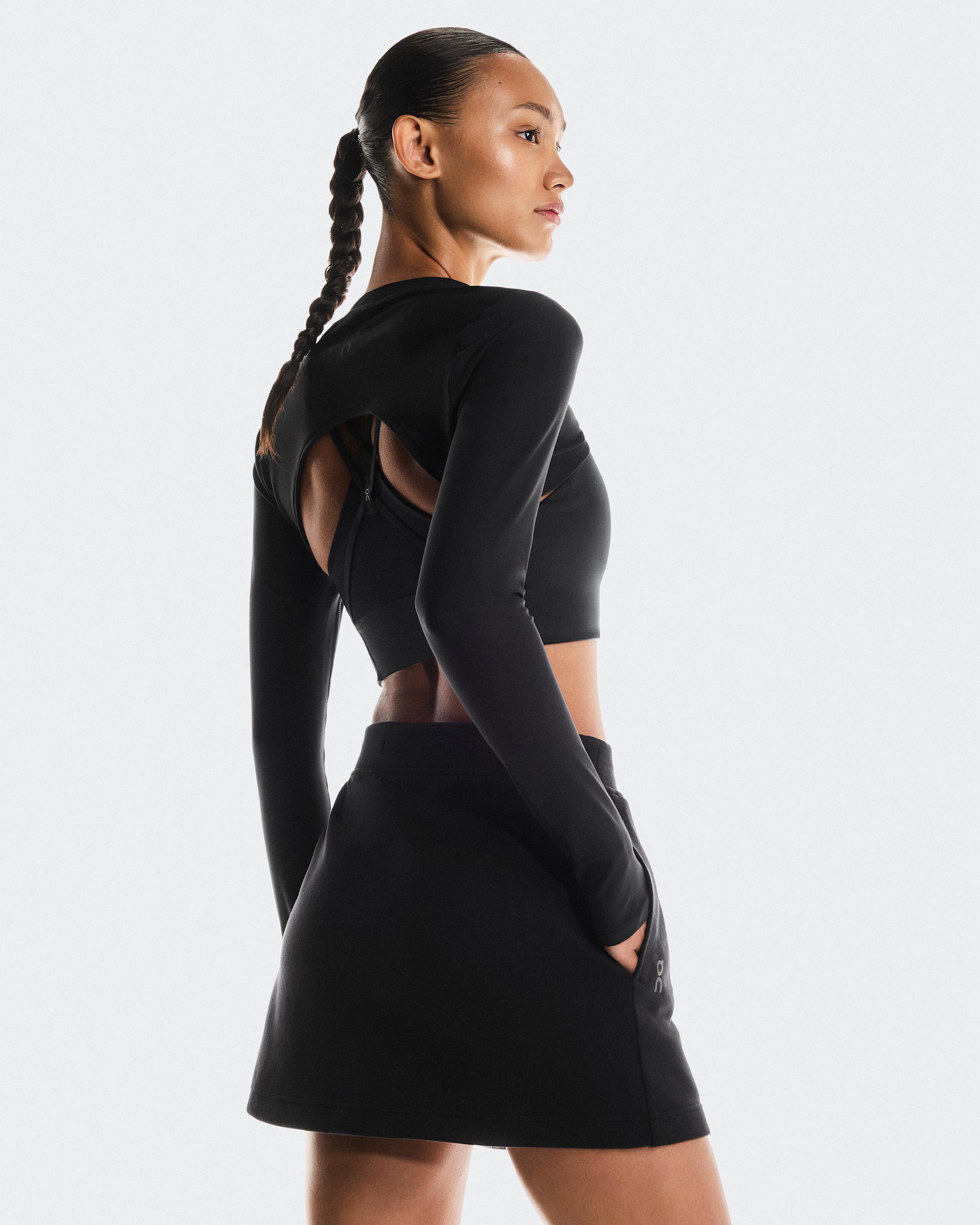Женская юбка On Focus Tech Skirt, Black — фото 5
