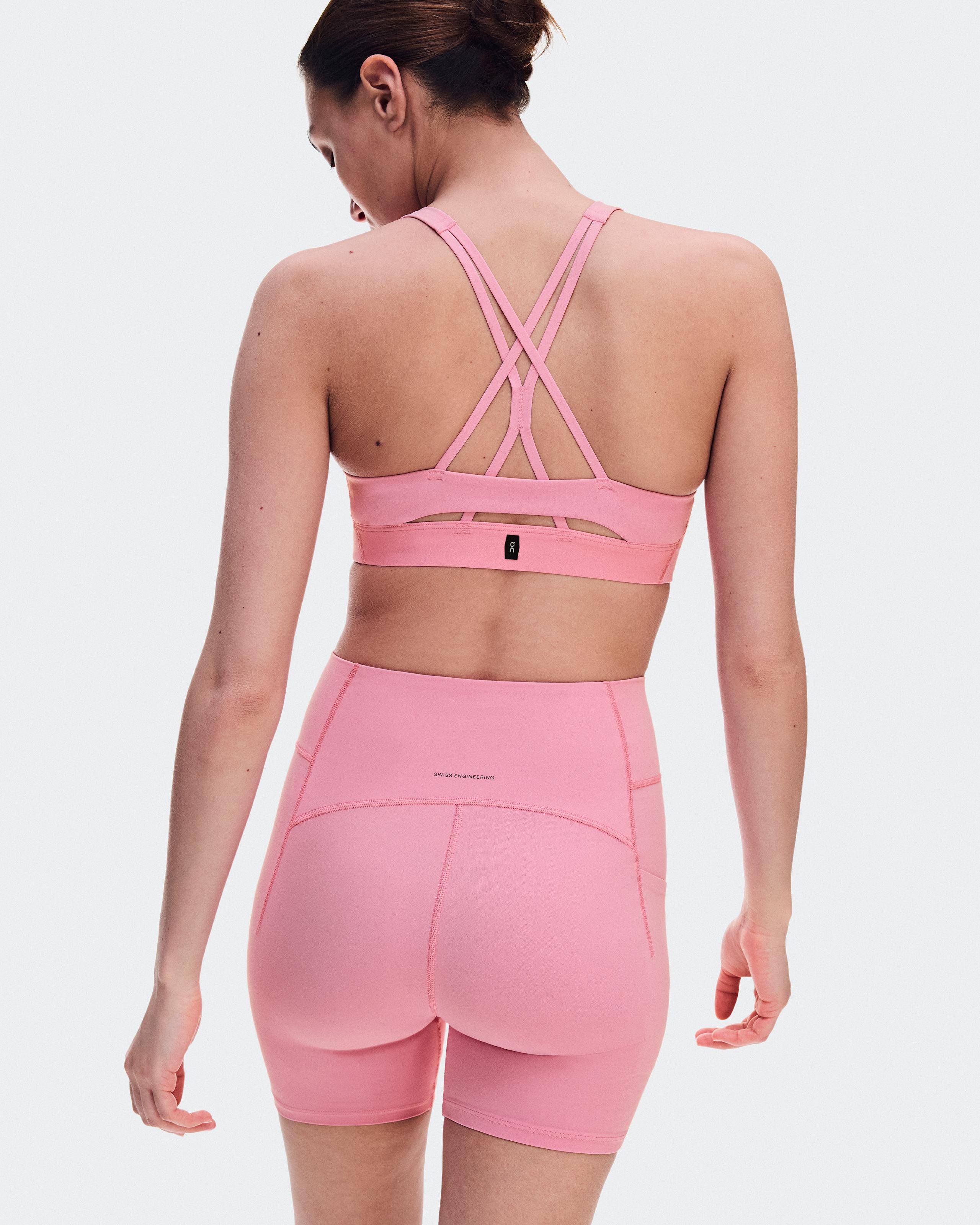 Тайтсы On Studio Leggings Short 6" женские, магнолиево-кремовые — фото 5