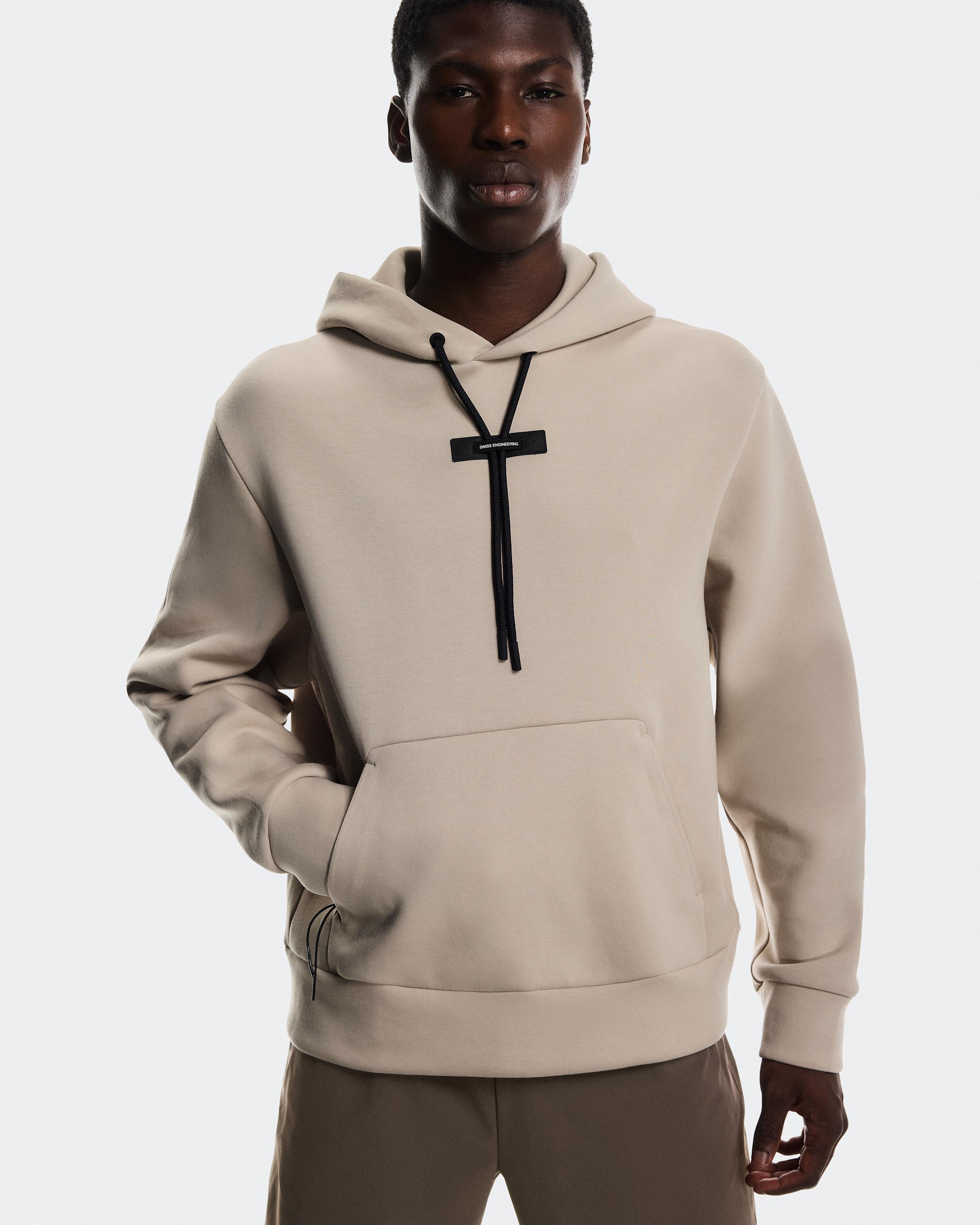Мужское худи On Focus Tech Hoodie, Desert — фото 3