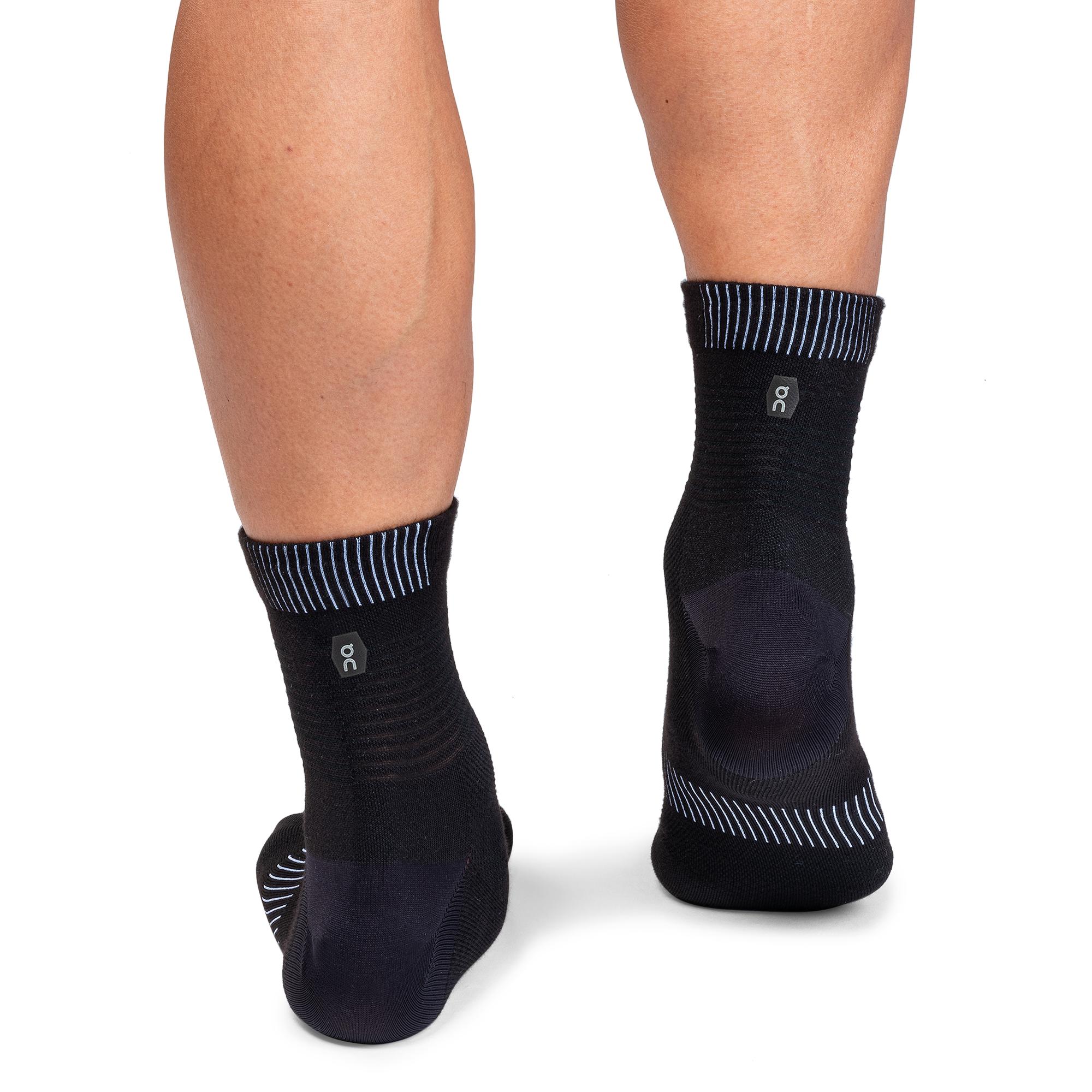 Мужские носки Ultralight Mid Sock, чёрный/белый — фото 4