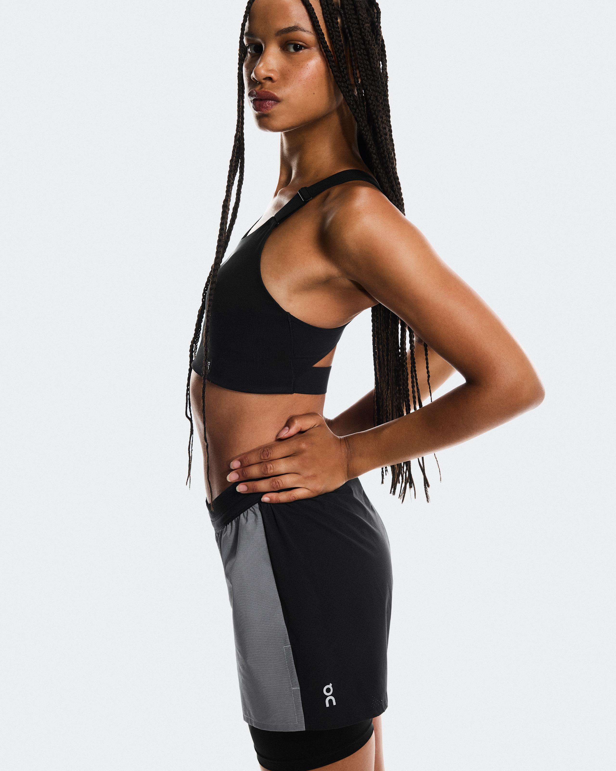 Женские шорты On Performance Shorts Lumos, Eclipse / Black — фото 7