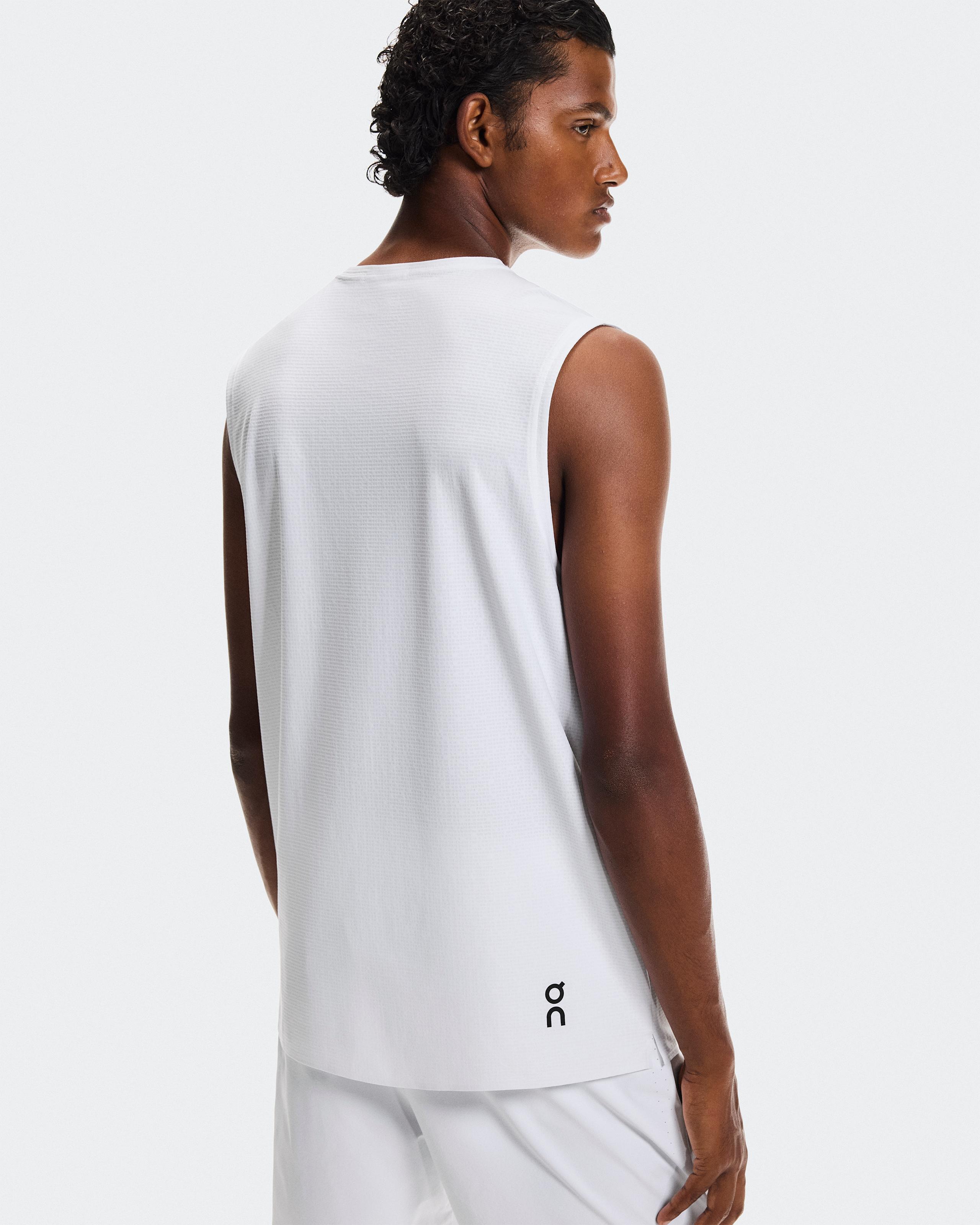 Мужская майка On Court Tank, White — фото 4