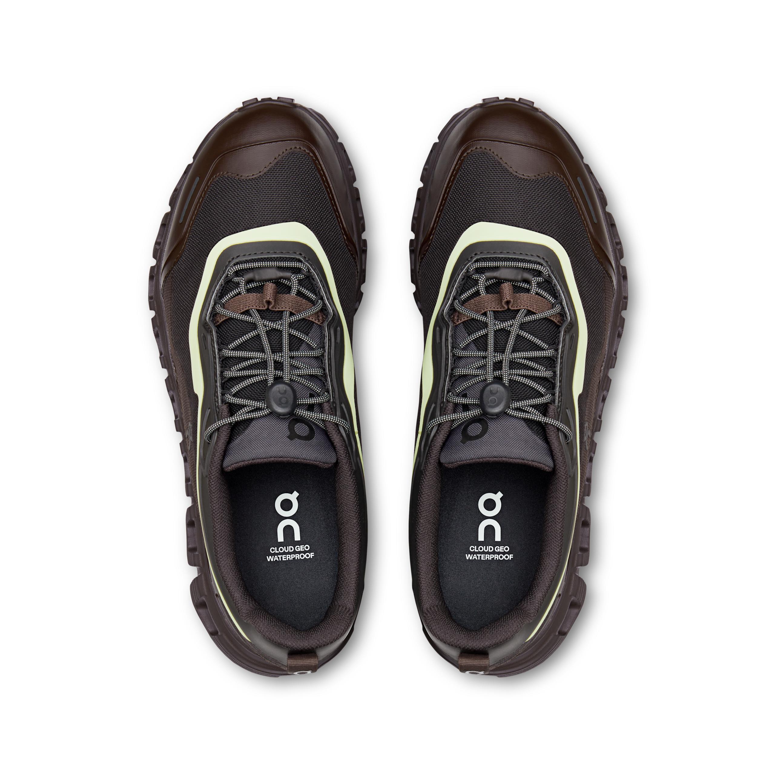 Женские кроссовки On Cloud 6 Geo Waterproof, Black / Lima — фото 2