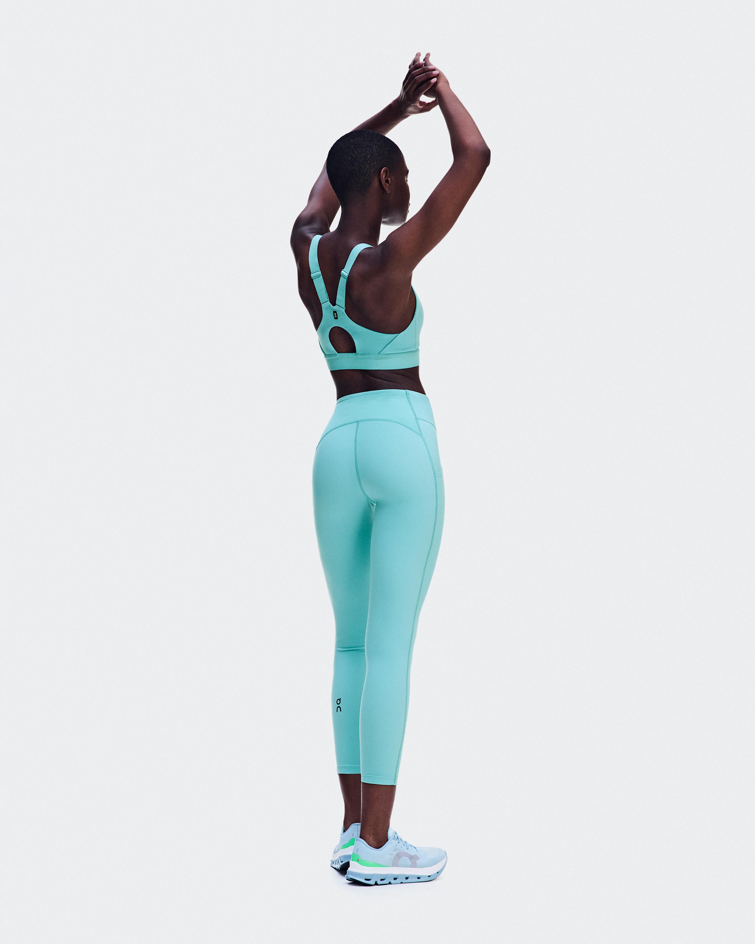 Спортивный бра On Performance Bra Aquamarine — фото 3