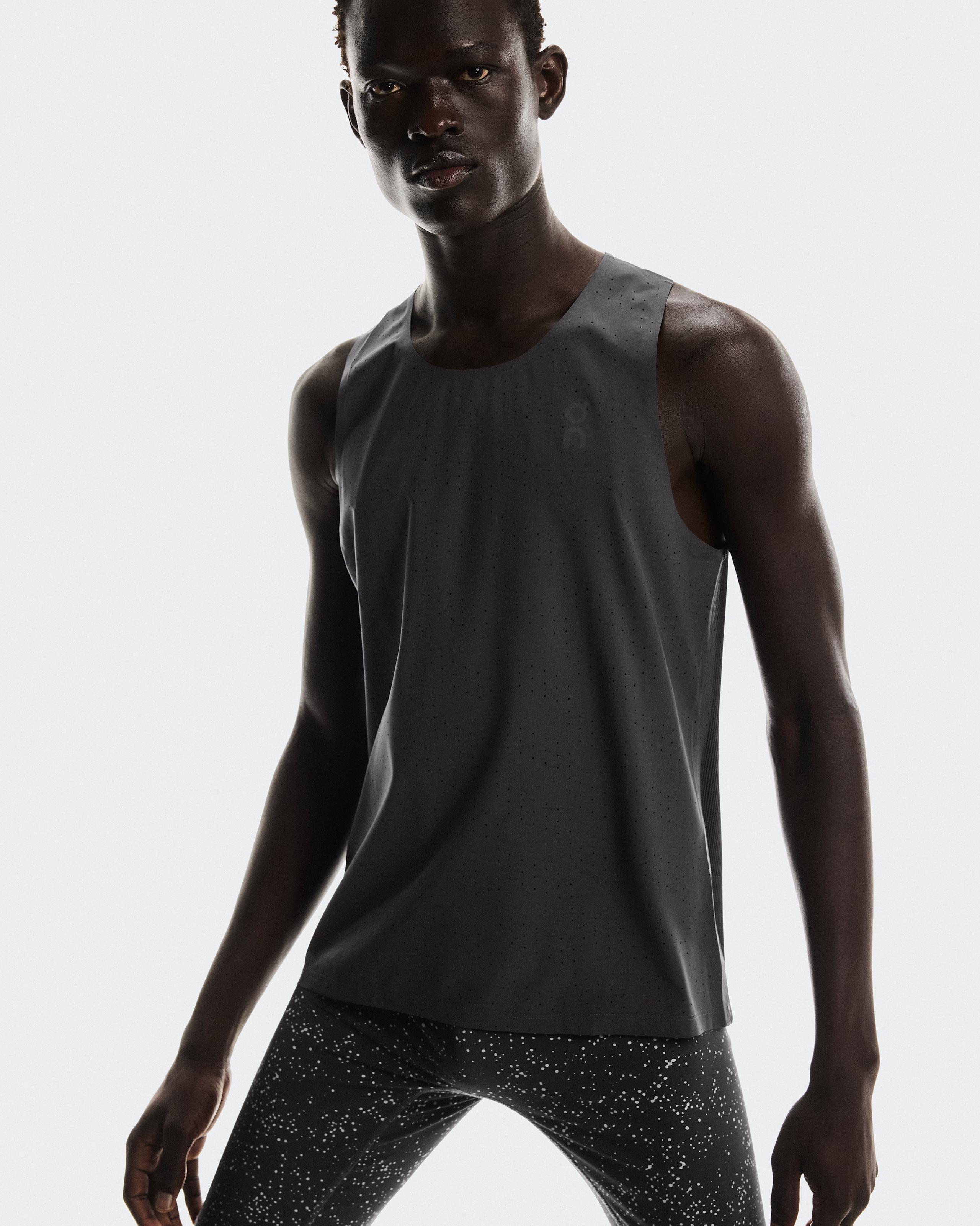 Мужская майка On Race Singlet, Iron — фото 3
