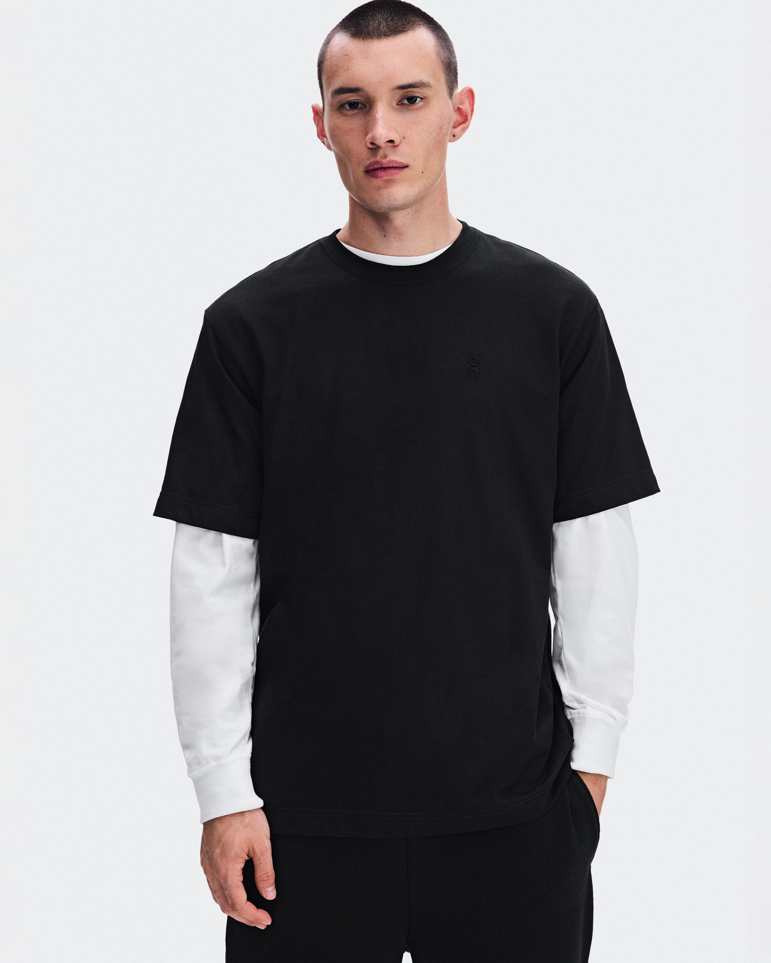 Мужская футболка On Club Collective-T Runner, Black — фото 2