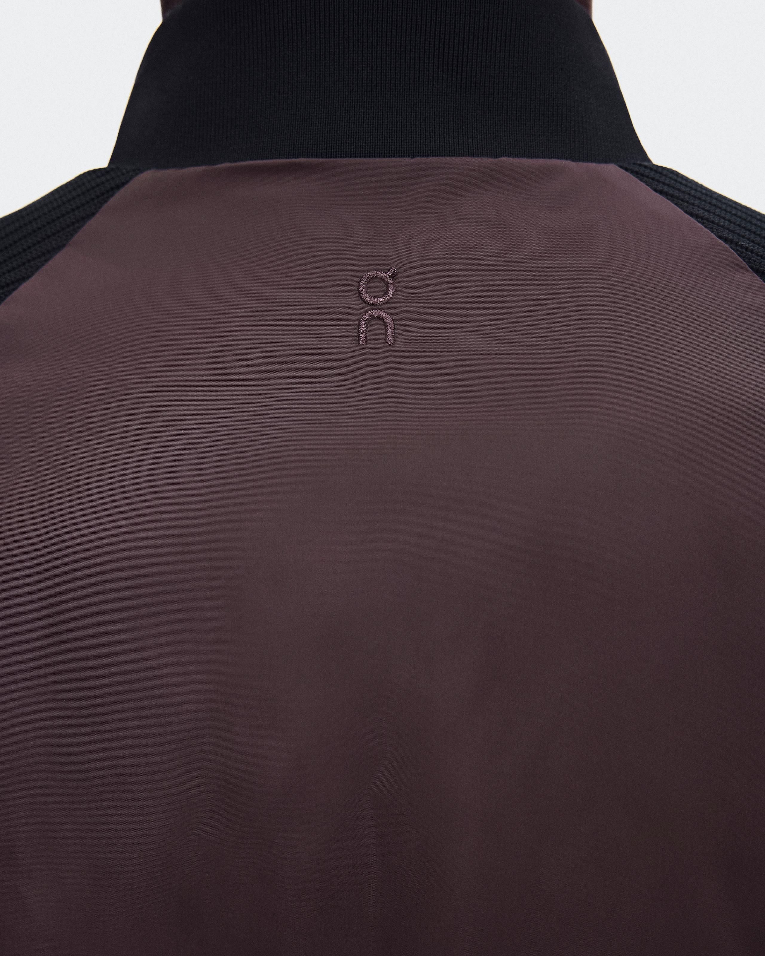 Мужская куртка-бомбер On Courtside Bomber, Mulberry / Black — фото 8
