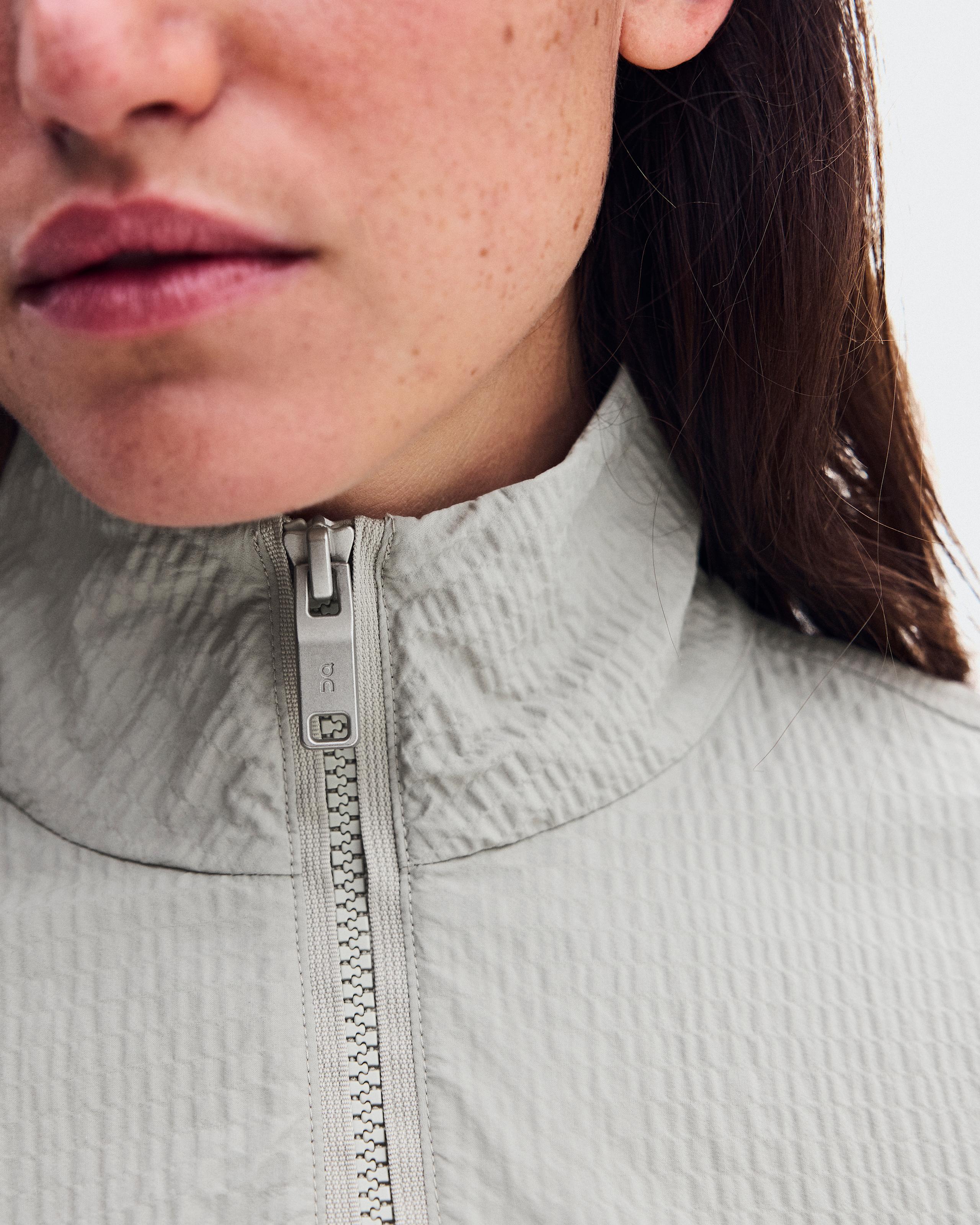 Женская куртка On Courtside 1/2 Zip Eaze, Brume — фото 4