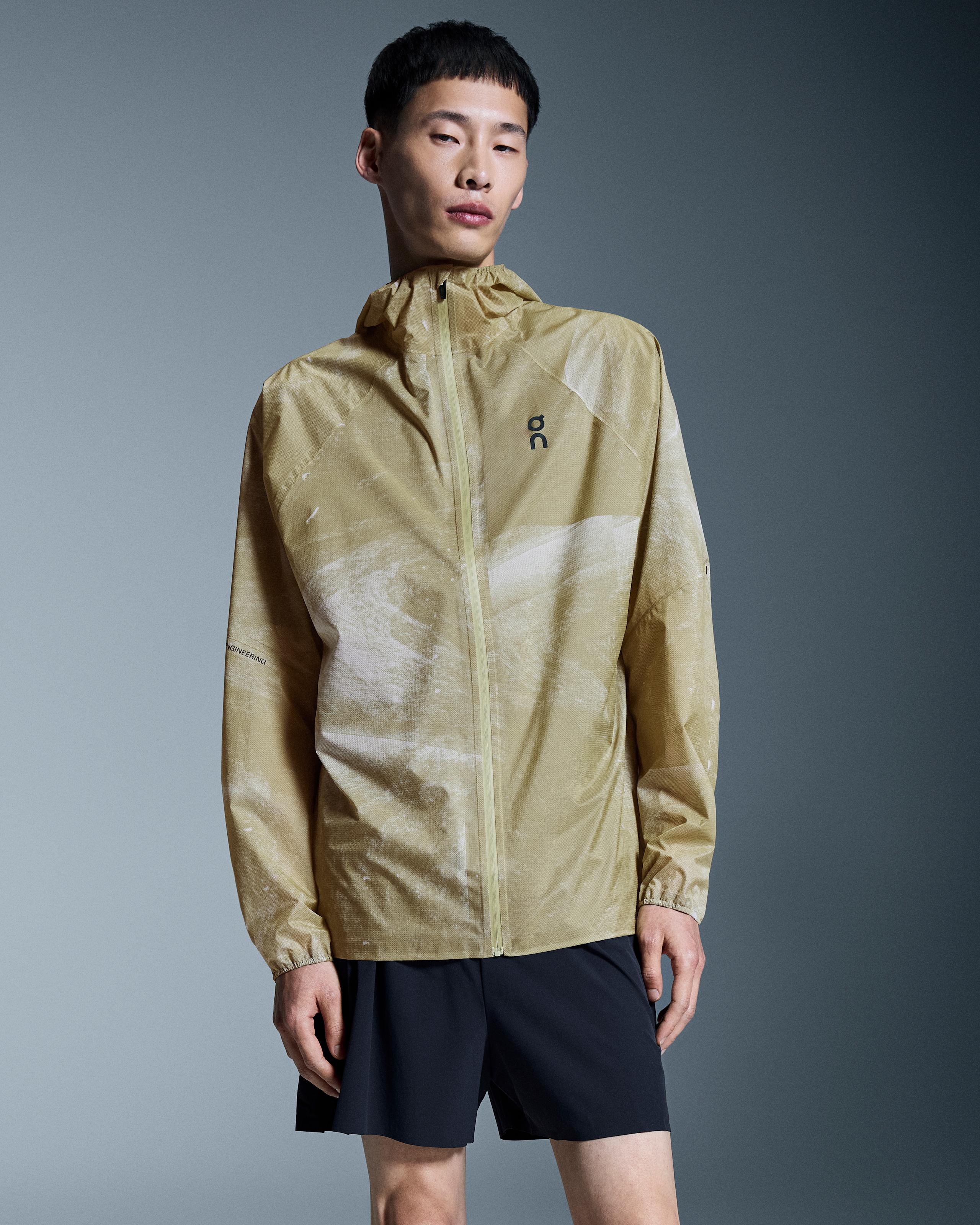 Мужская куртка On Ultra Jacket, White / Caper — фото 3