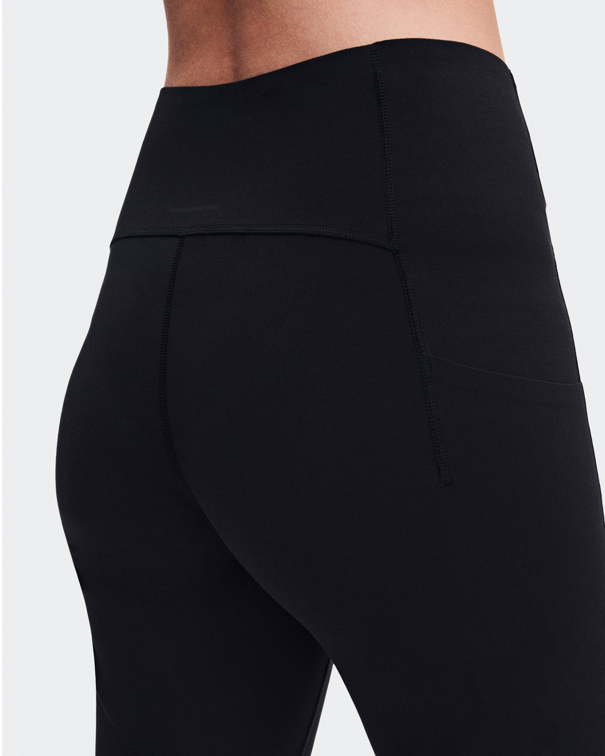 Женские расклешённые брюки Studio Flared Pants 32" (чёрный) — фото 6