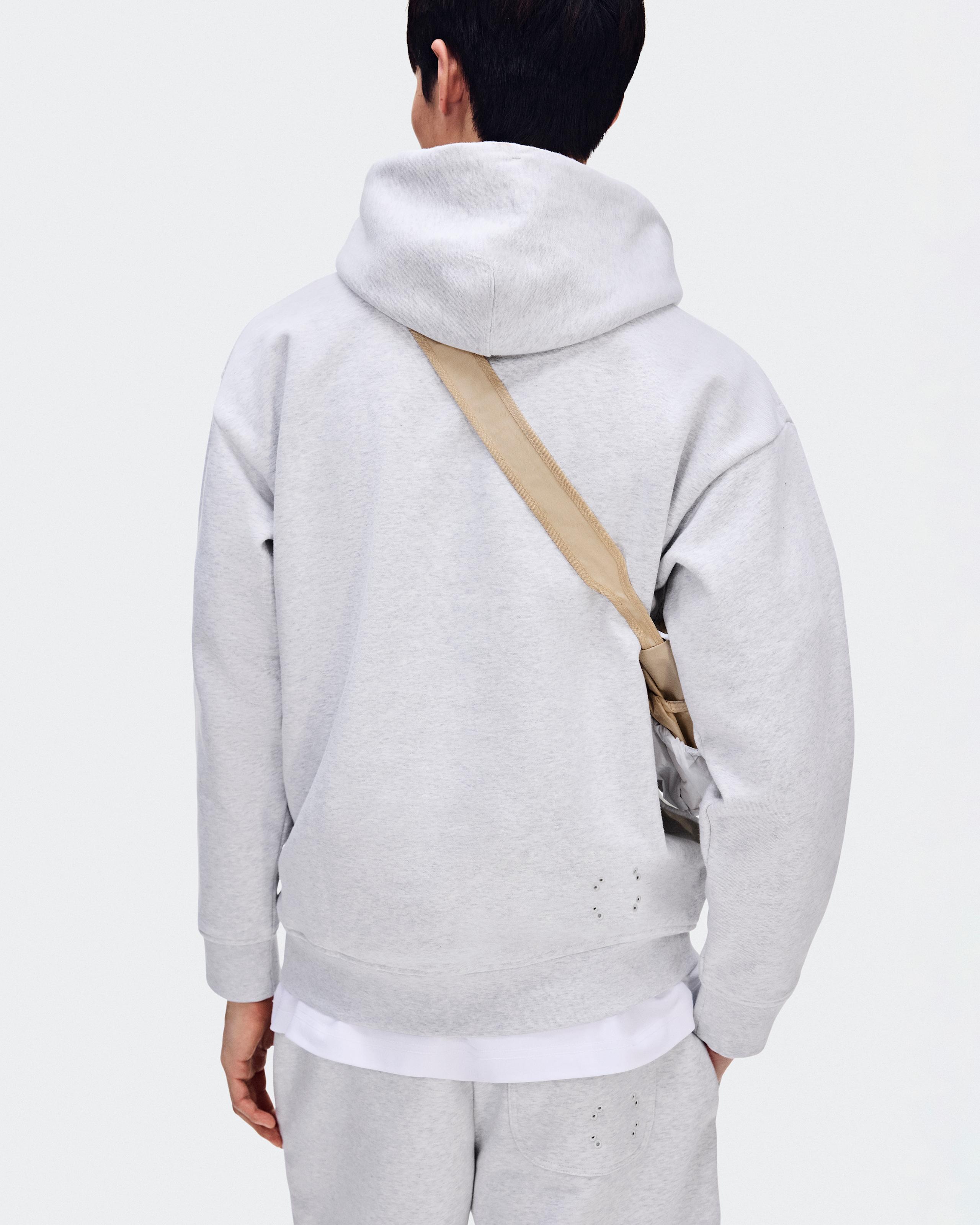 Мужское худи On Club Collective Hoodie, серо-коричневый Crater — фото 5
