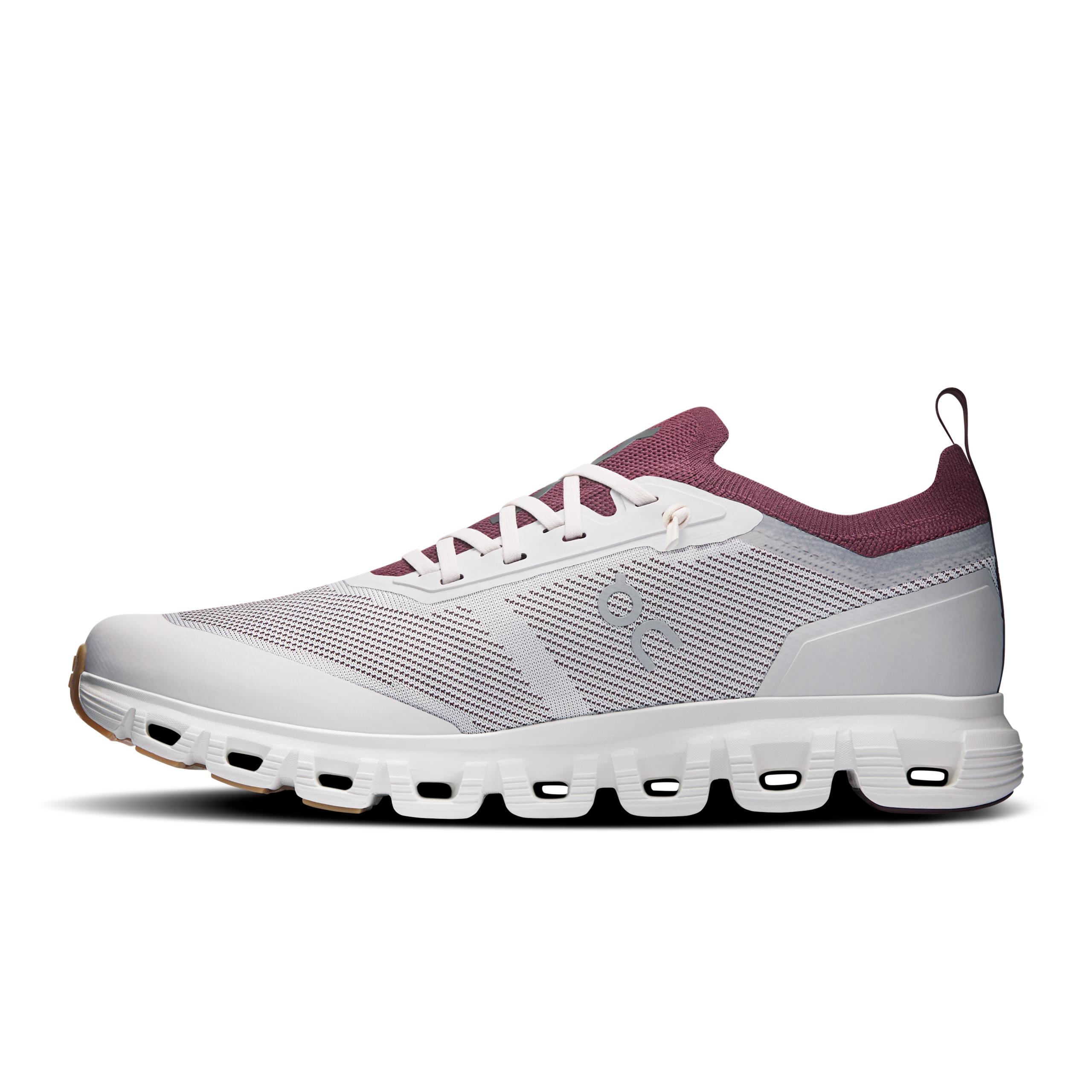 Кроссовки On Cloud 6 Versa Silver / Maroon — фото 4