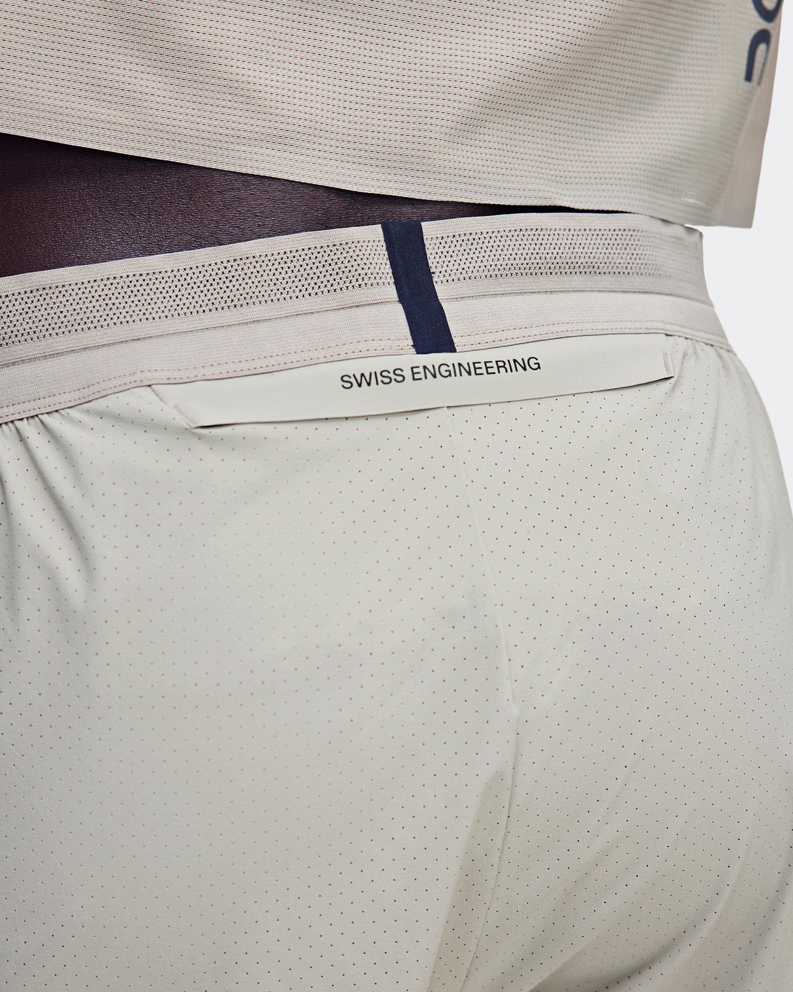 Мужские беговые шорты On 7" Performance Shorts, Brume — фото 6