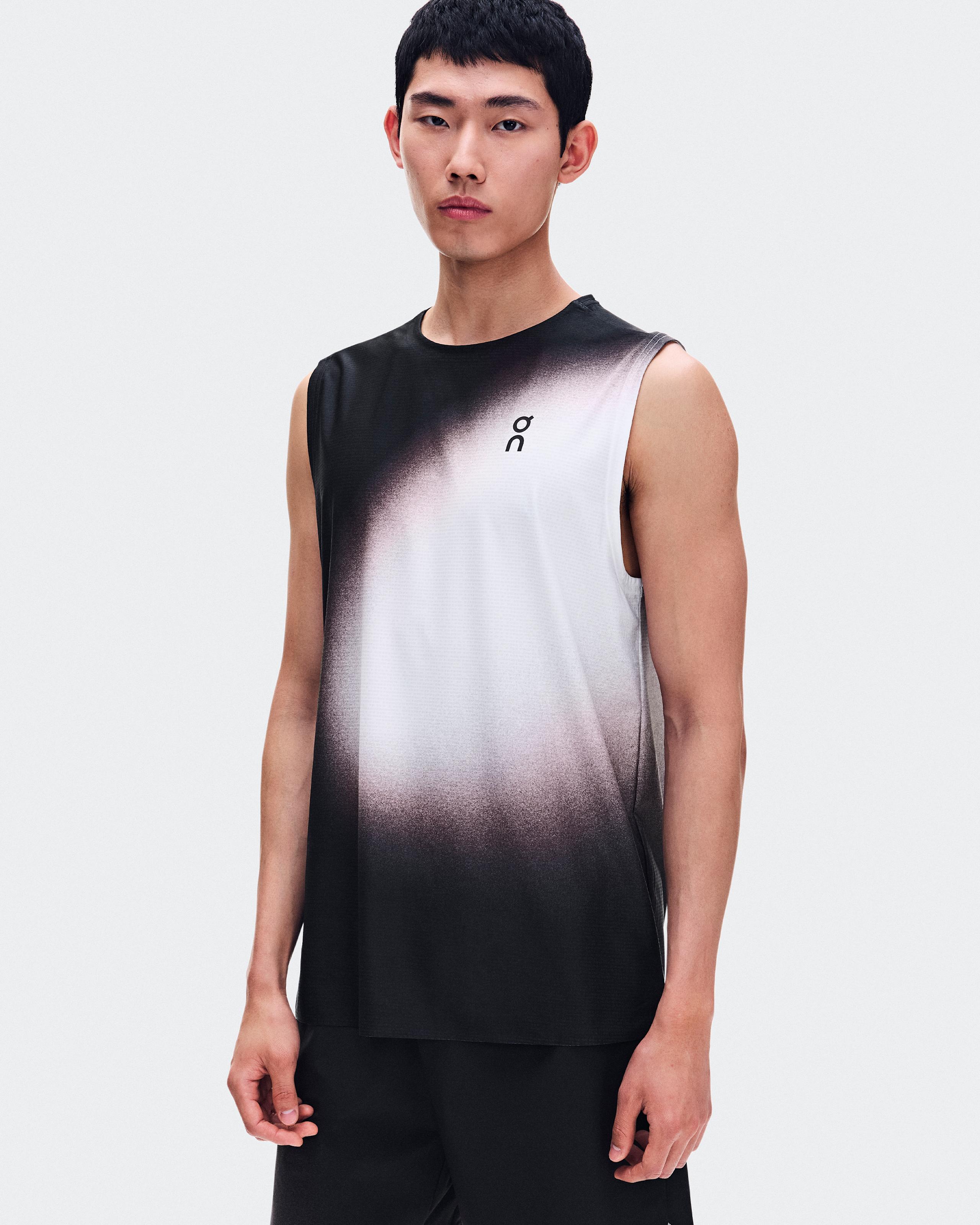 Майка On Court Tank Swing, Black / Mulberry — фото 4