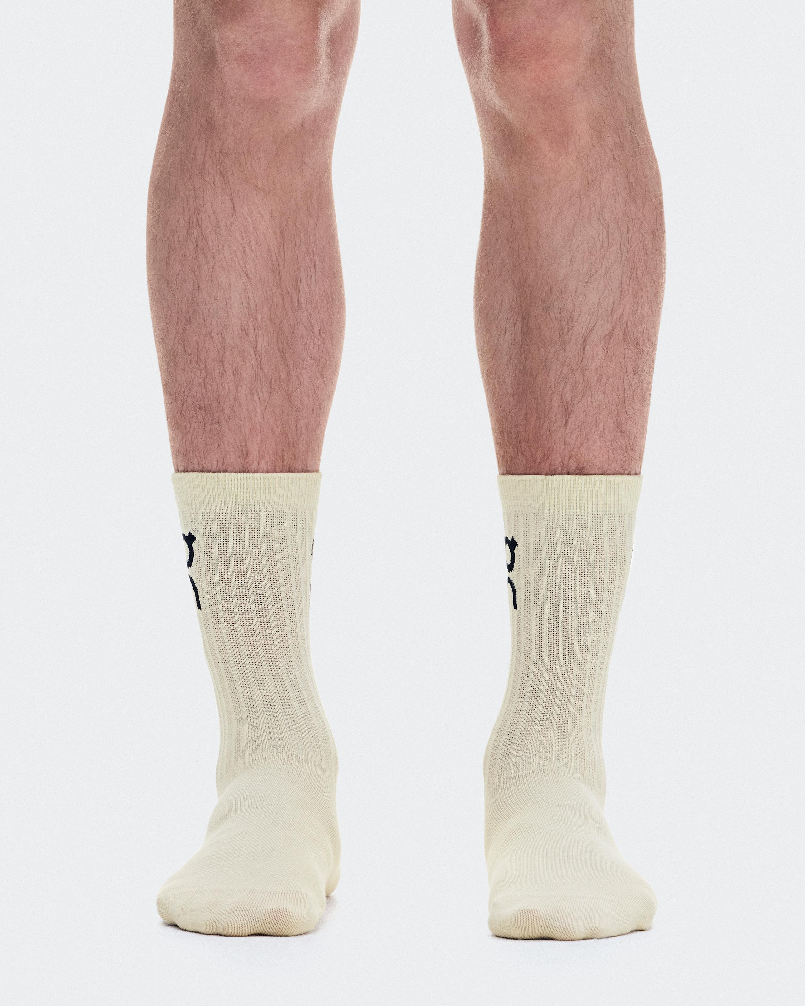Logo Sock High 3P Hare | Brume