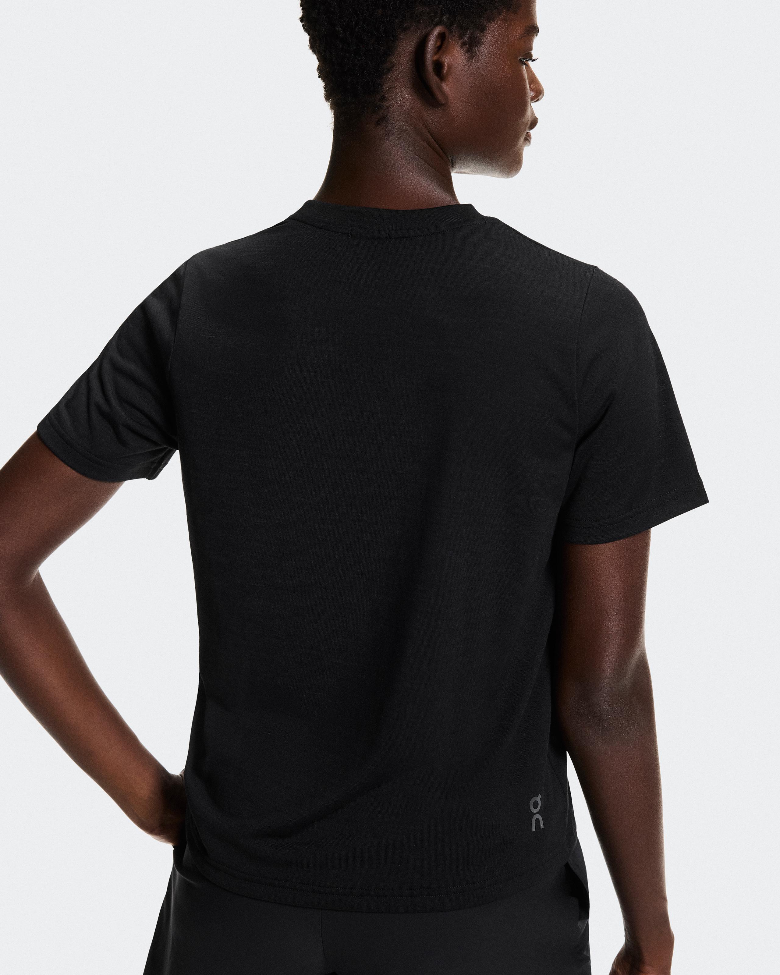Женская футболка On Run-T, Black — фото 4