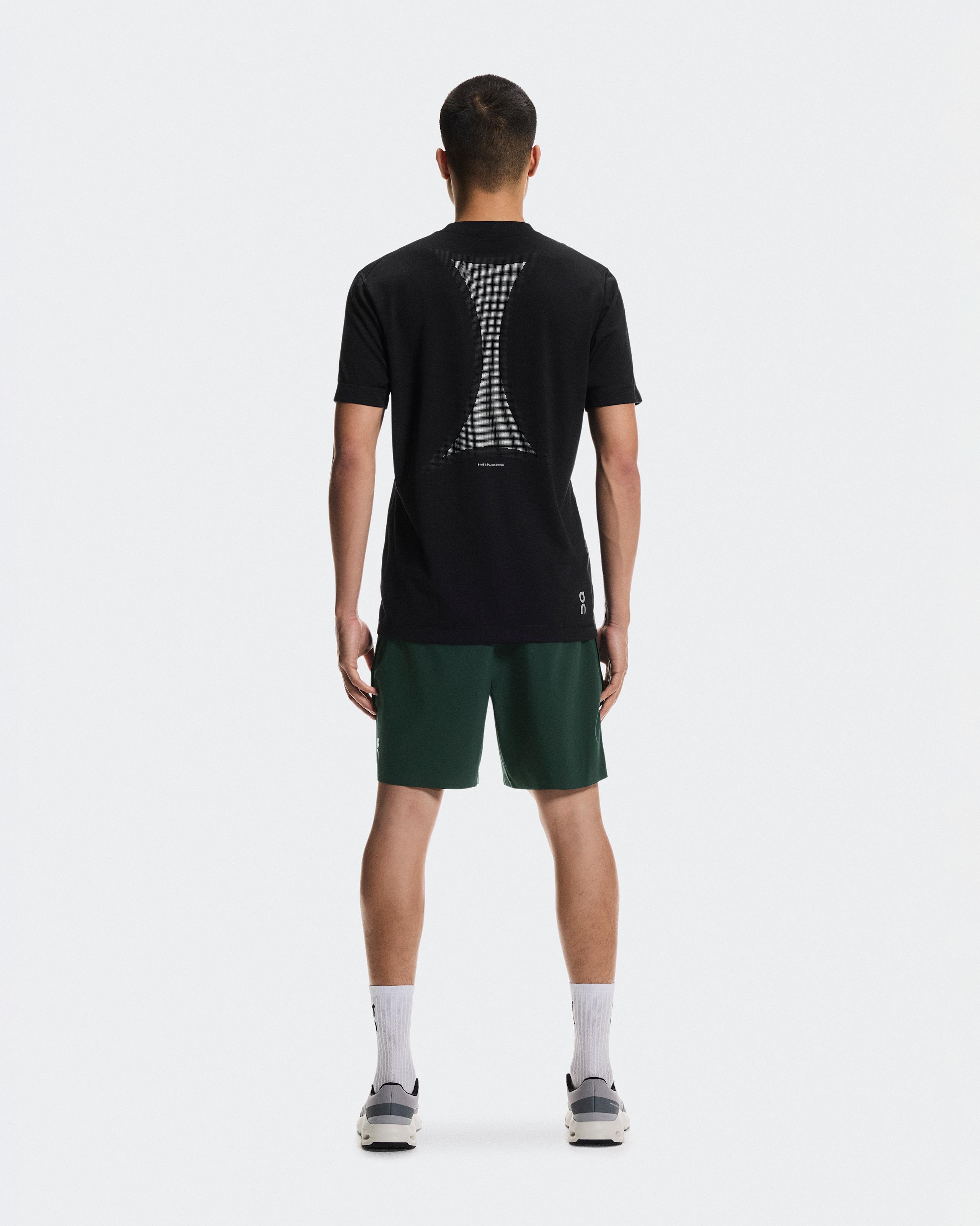 Мужские шорты On Train Shorts, Obsidian — фото 2