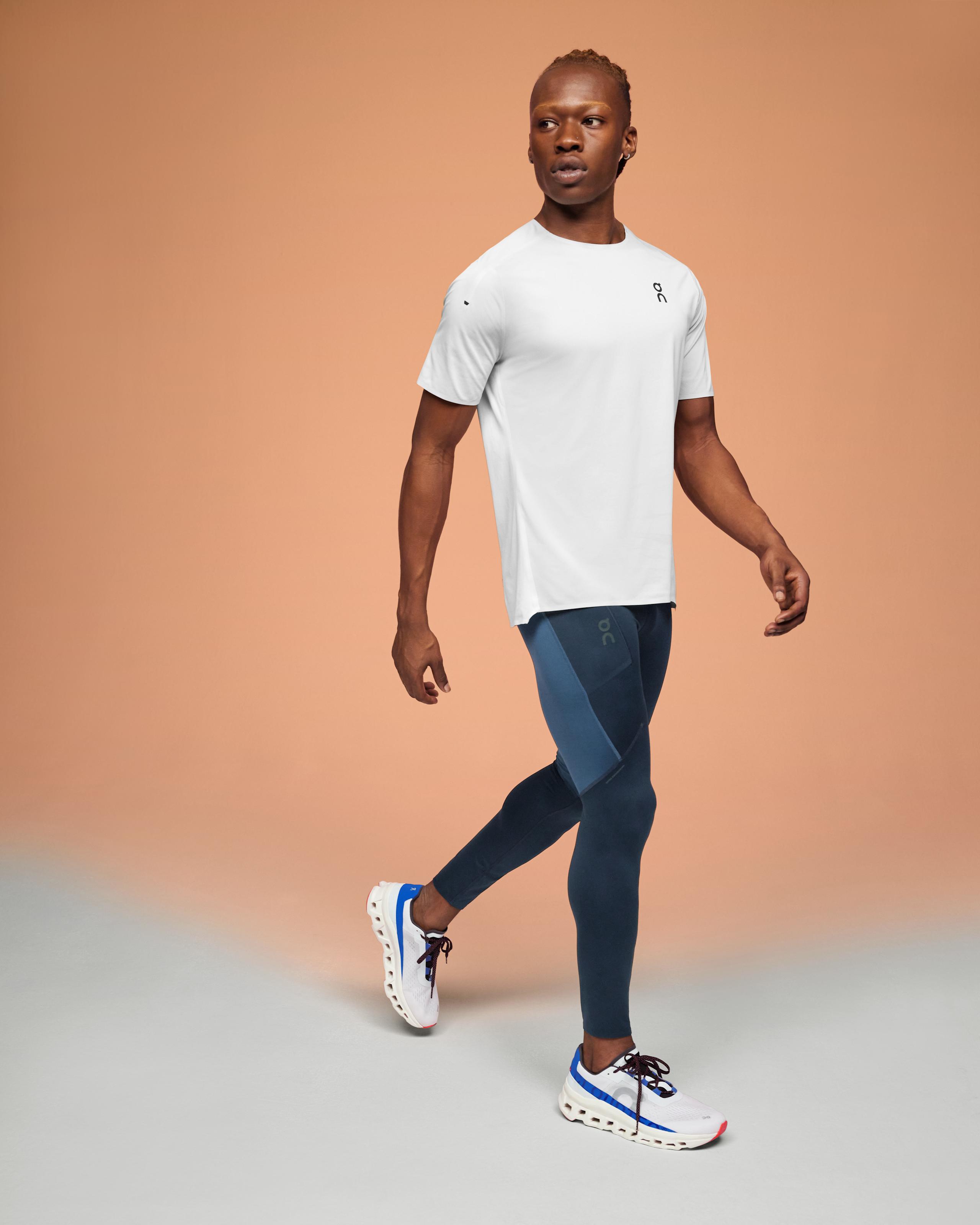 Мужские тайтсы On Performance Tights, Navy / Denim — фото 3
