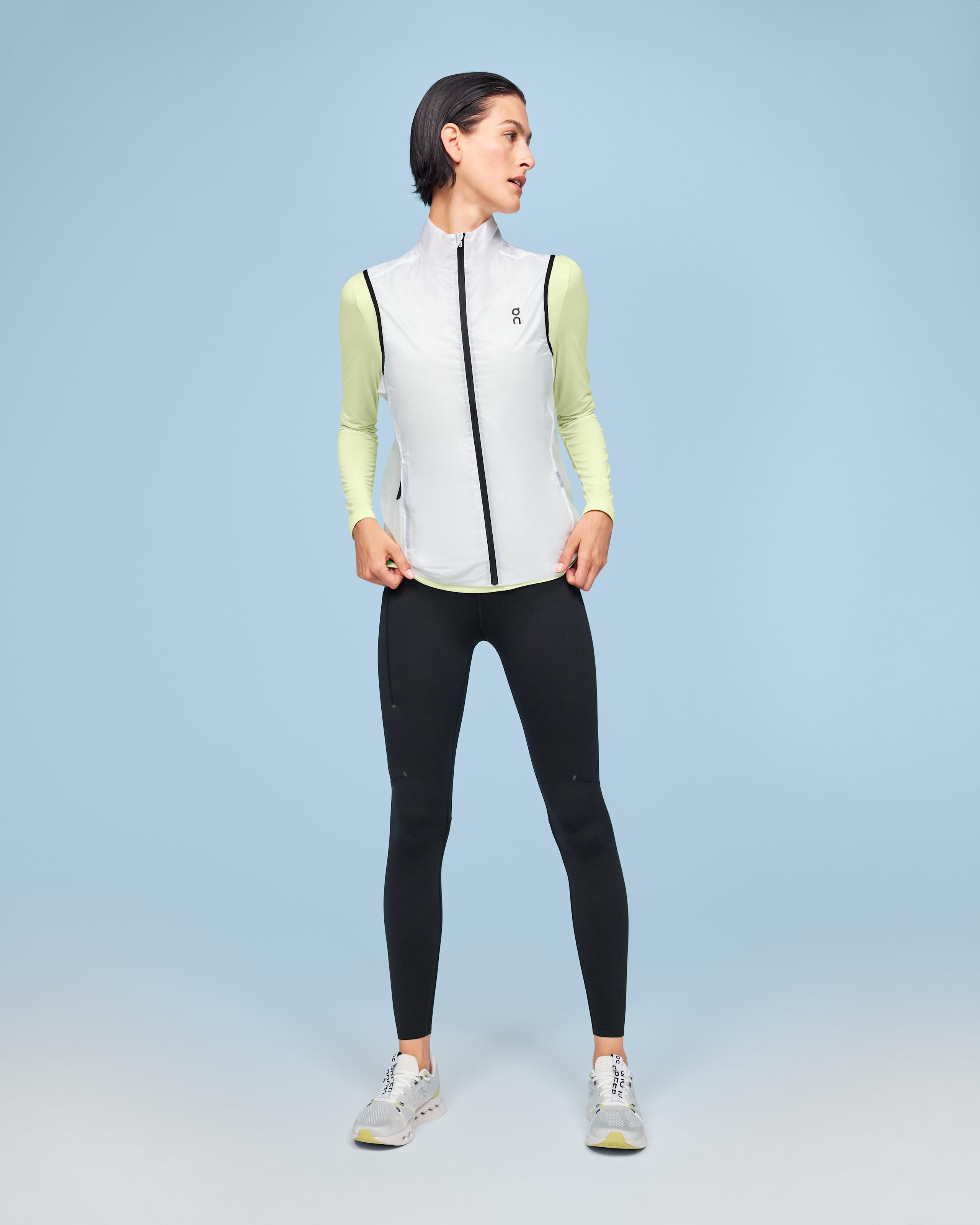 Weather Vest White | Black