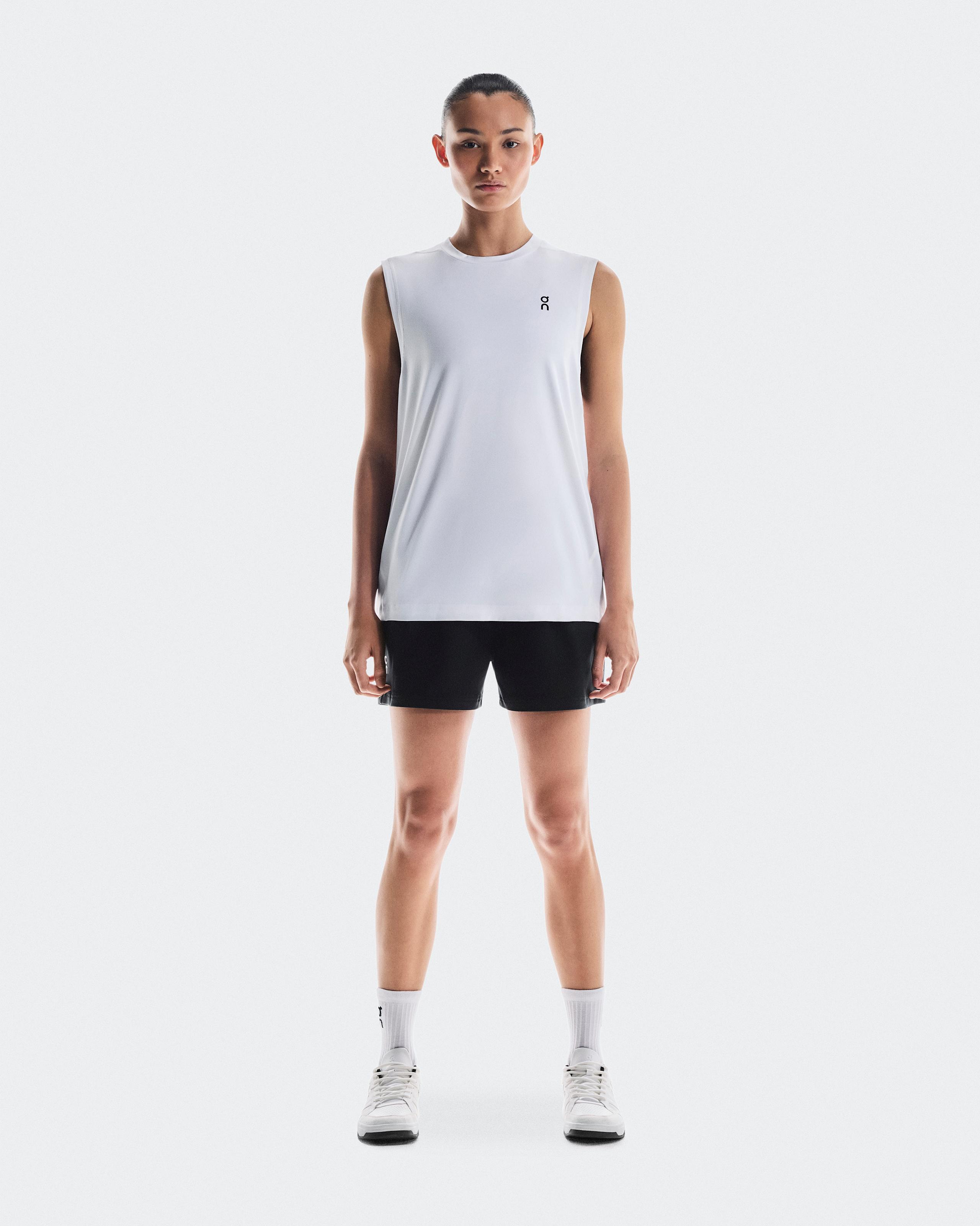 Courtside Tank White
