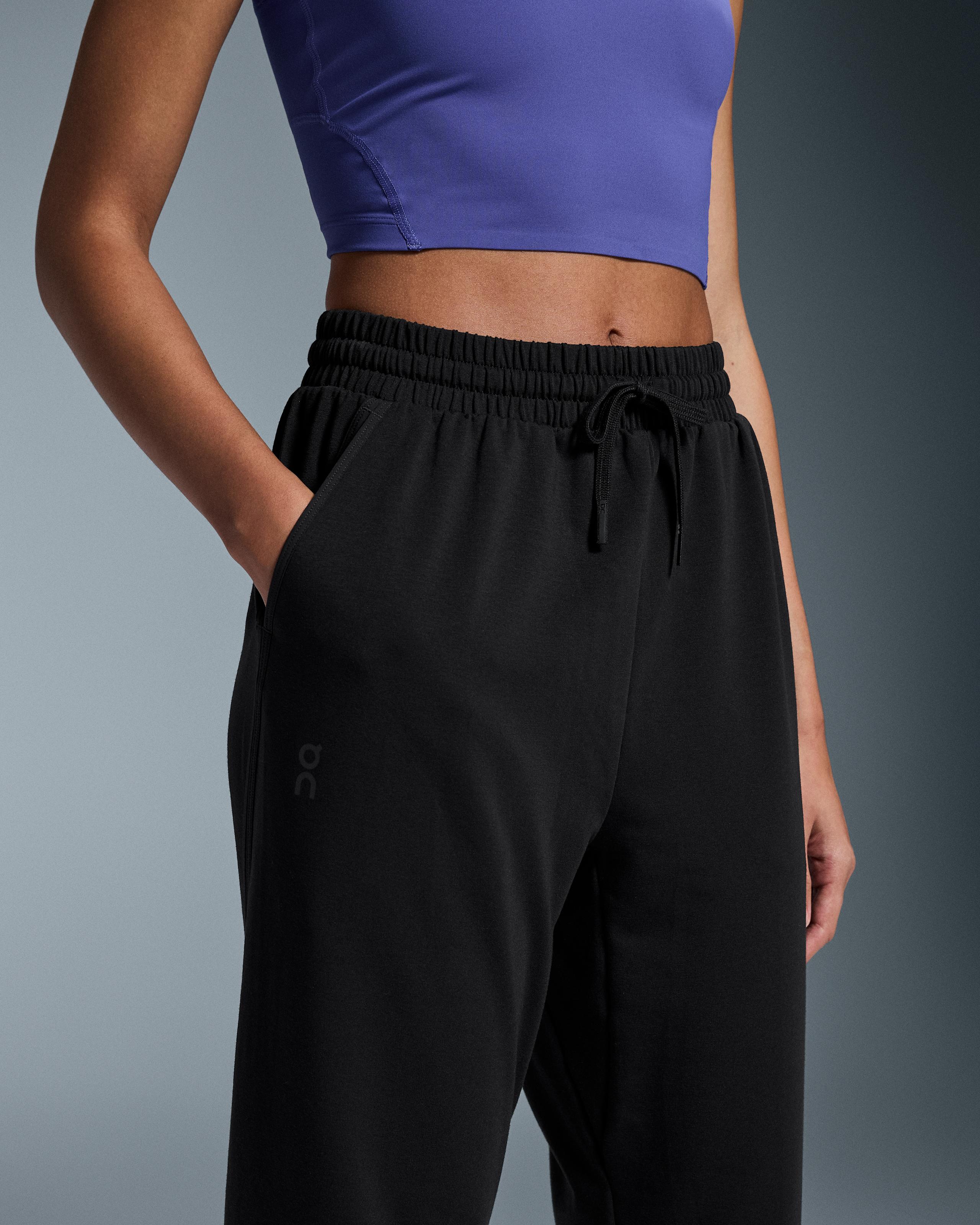 Женские джоггеры On Studio Joggers, Black — фото 4