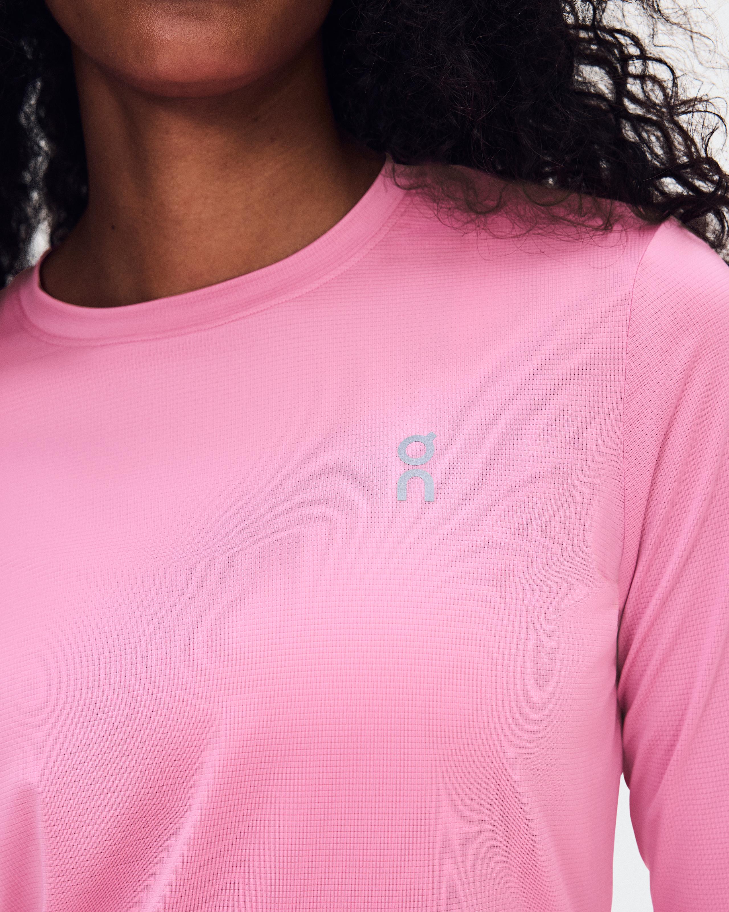 Женский лонгслив On Core Long-T, розовый Bubblegum — фото 6