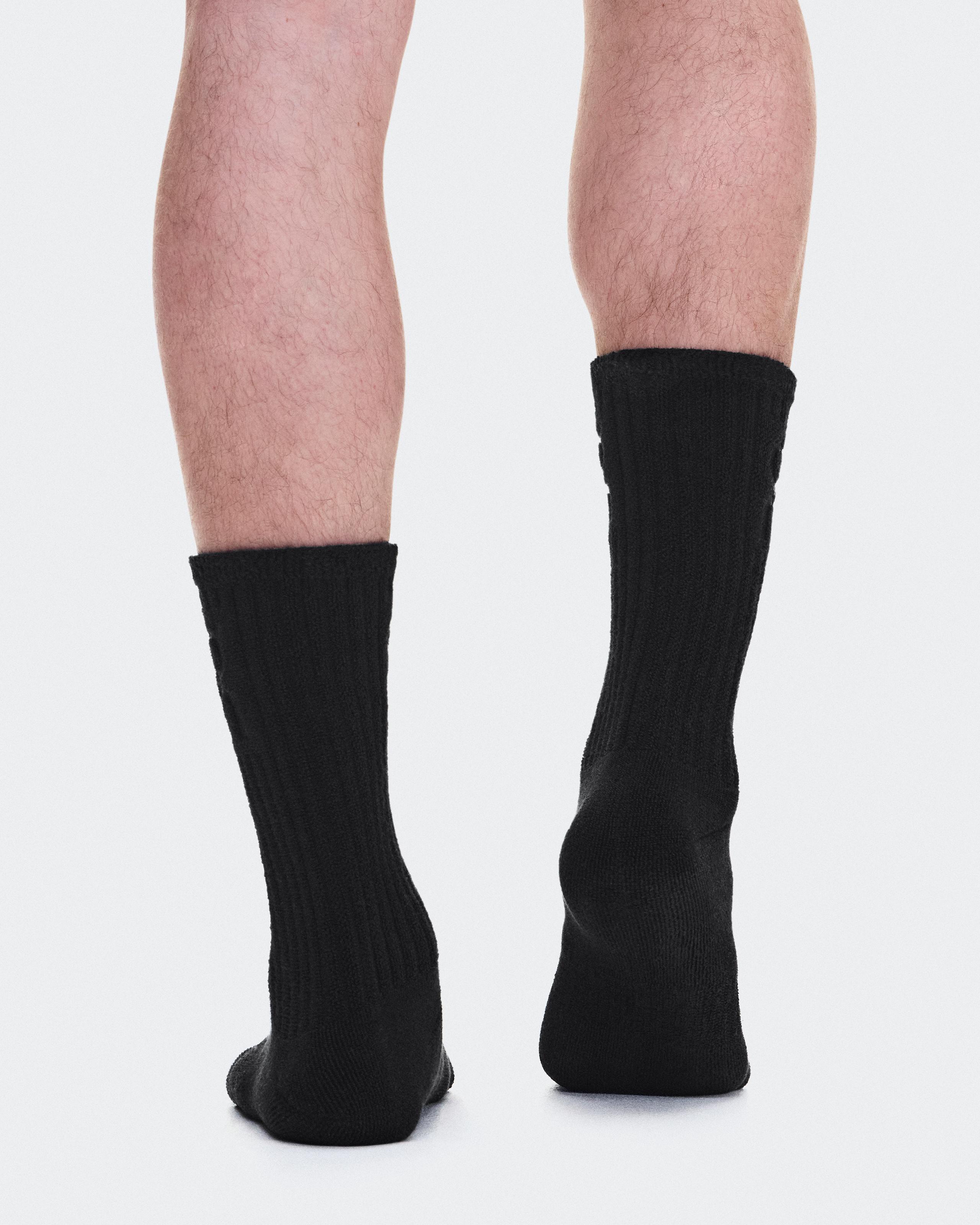 Носки Terry Sock High чёрный — фото 3