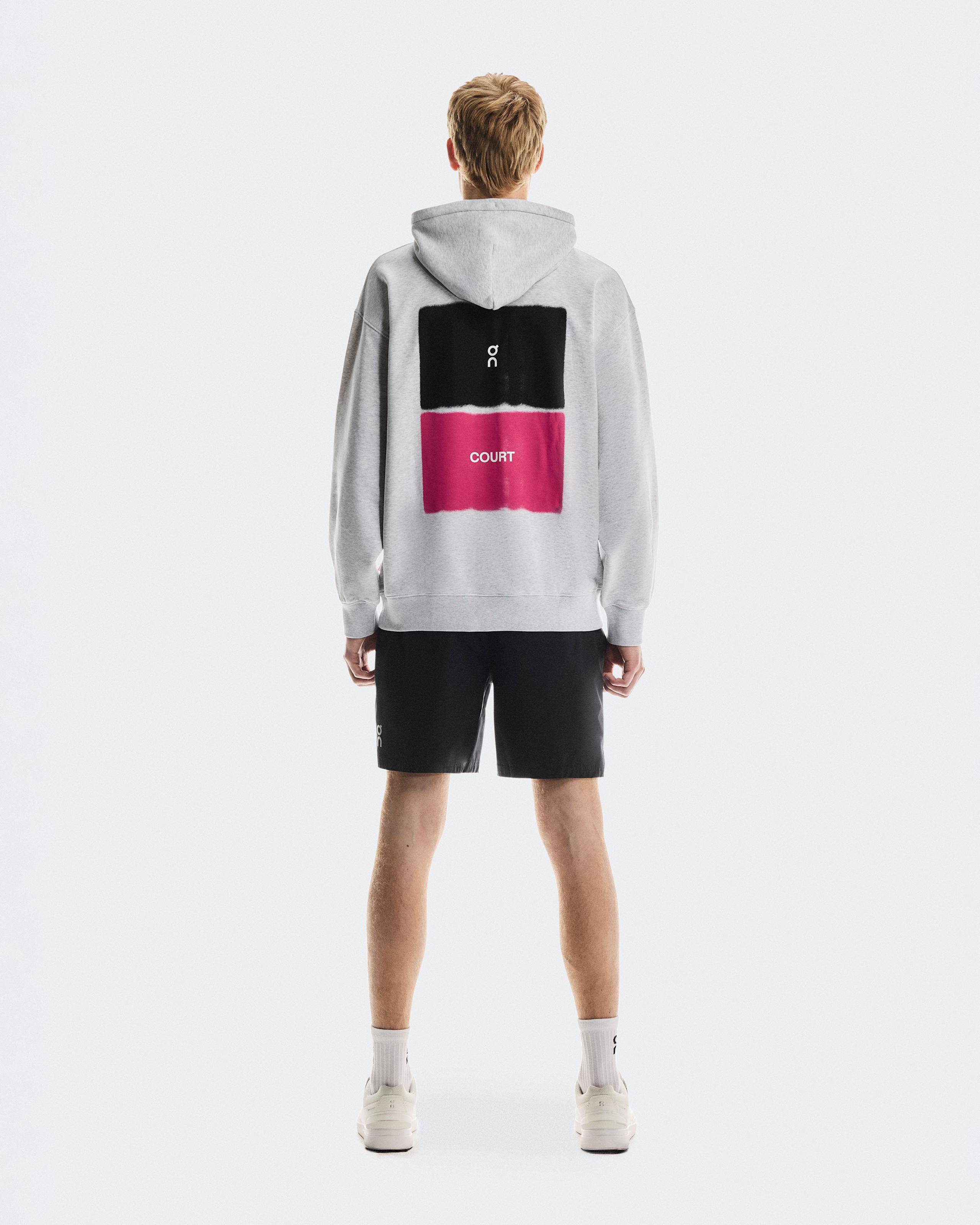 Мужское худи On Club Hoodie Court, Crater — фото 2