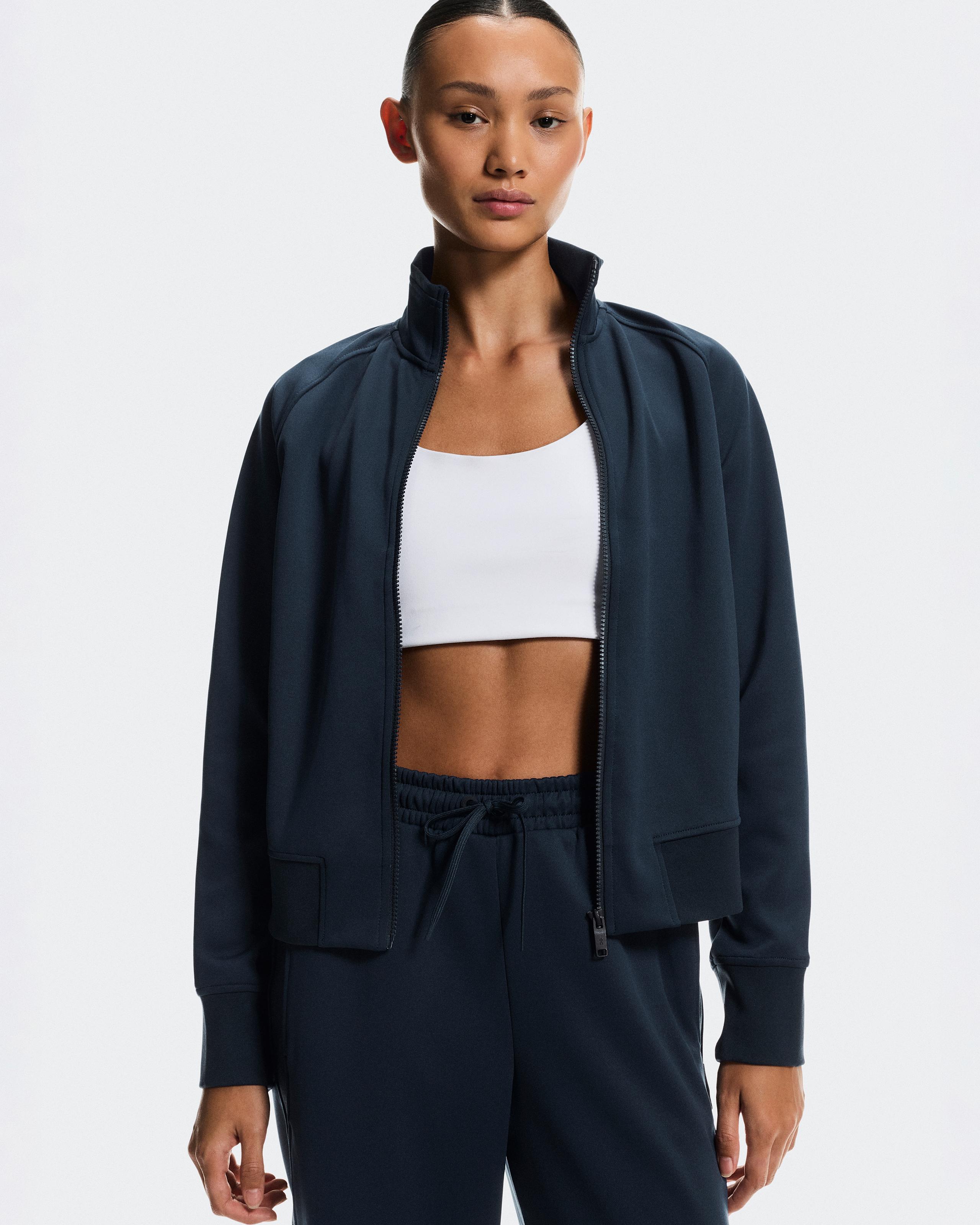 Женская куртка On Courtside Full-Zip, Midnight — фото 3