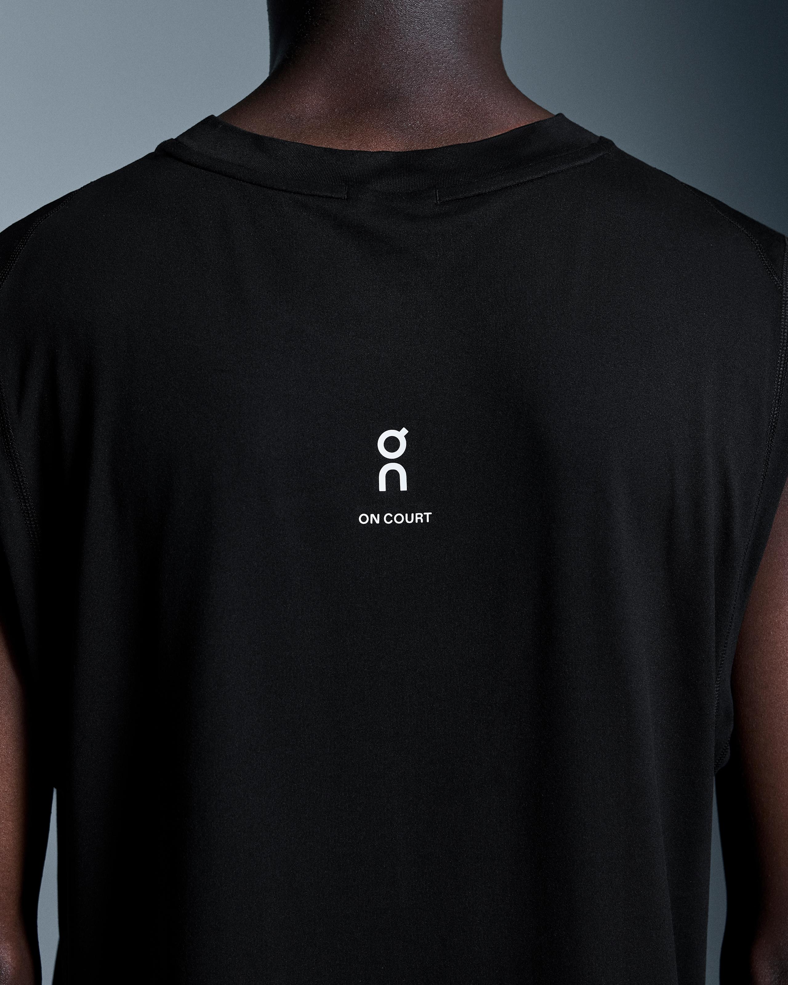 Мужская майка On Courtside Tank, Black — фото 4