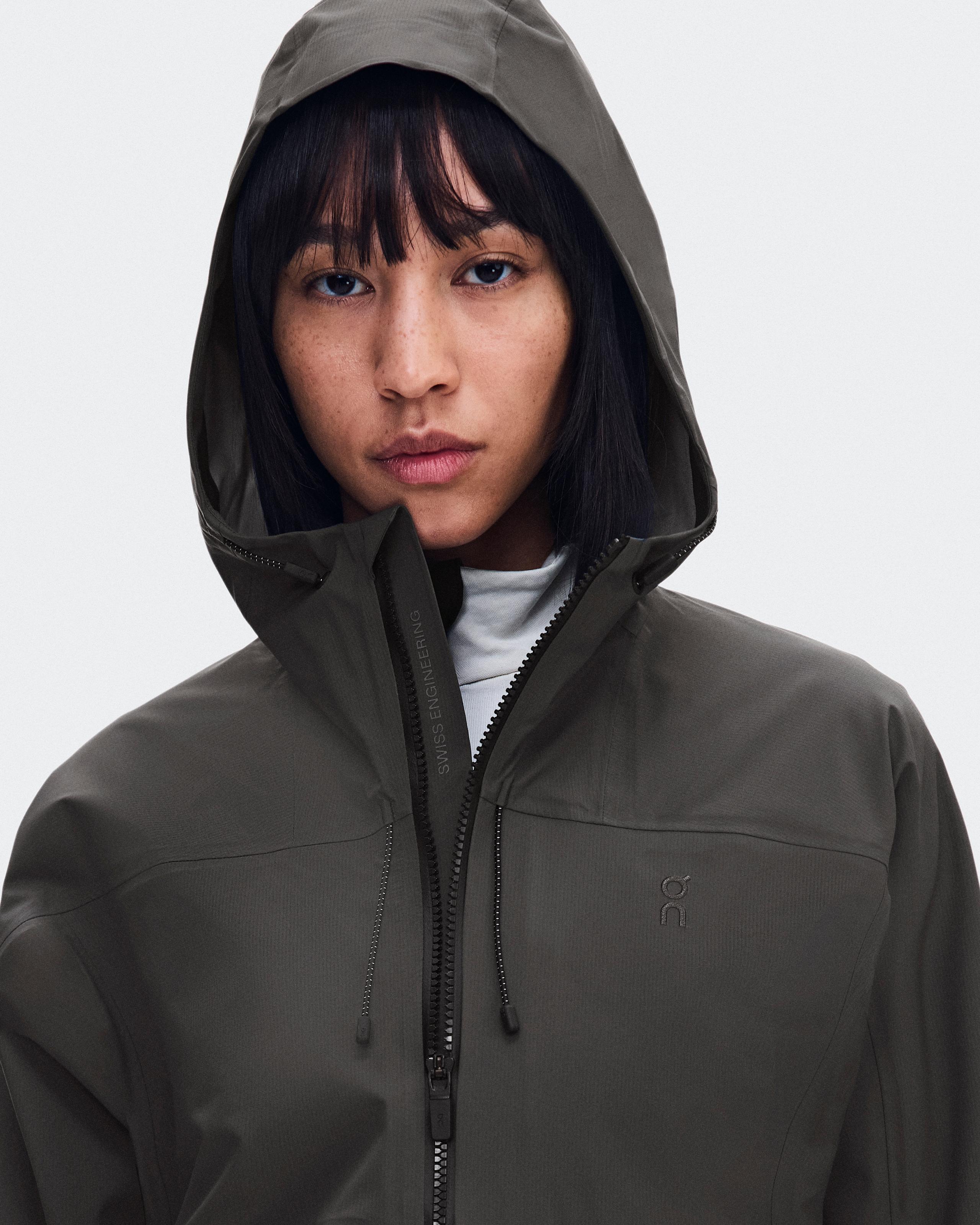 Женская куртка On Ascent Jacket, Espresso — фото 4