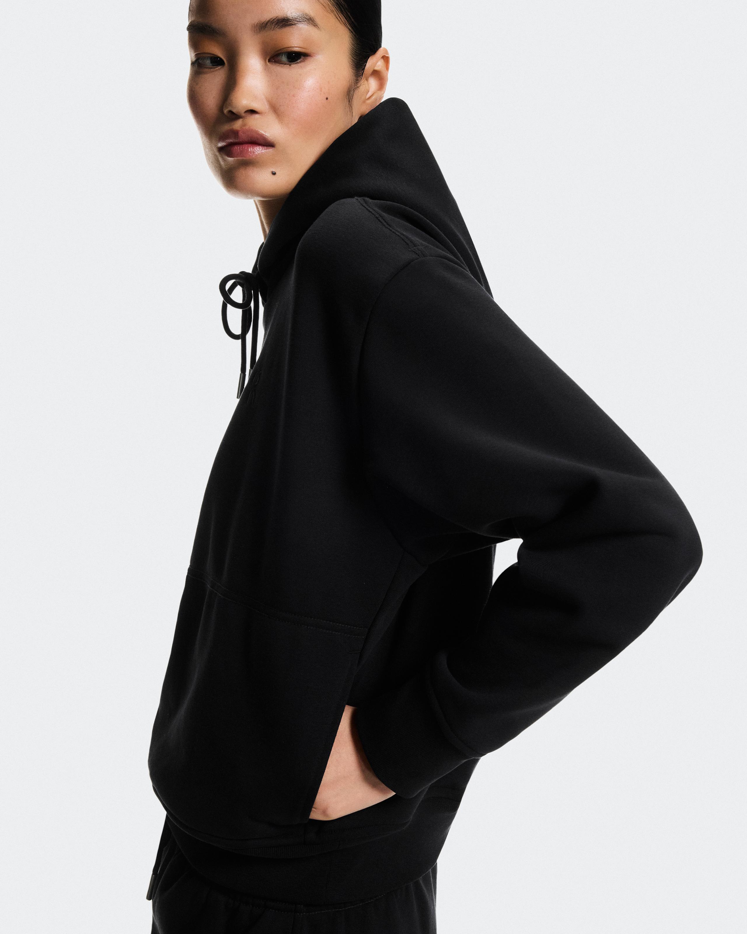Женское худи On Club Collective Hoodie, чёрное — фото 7