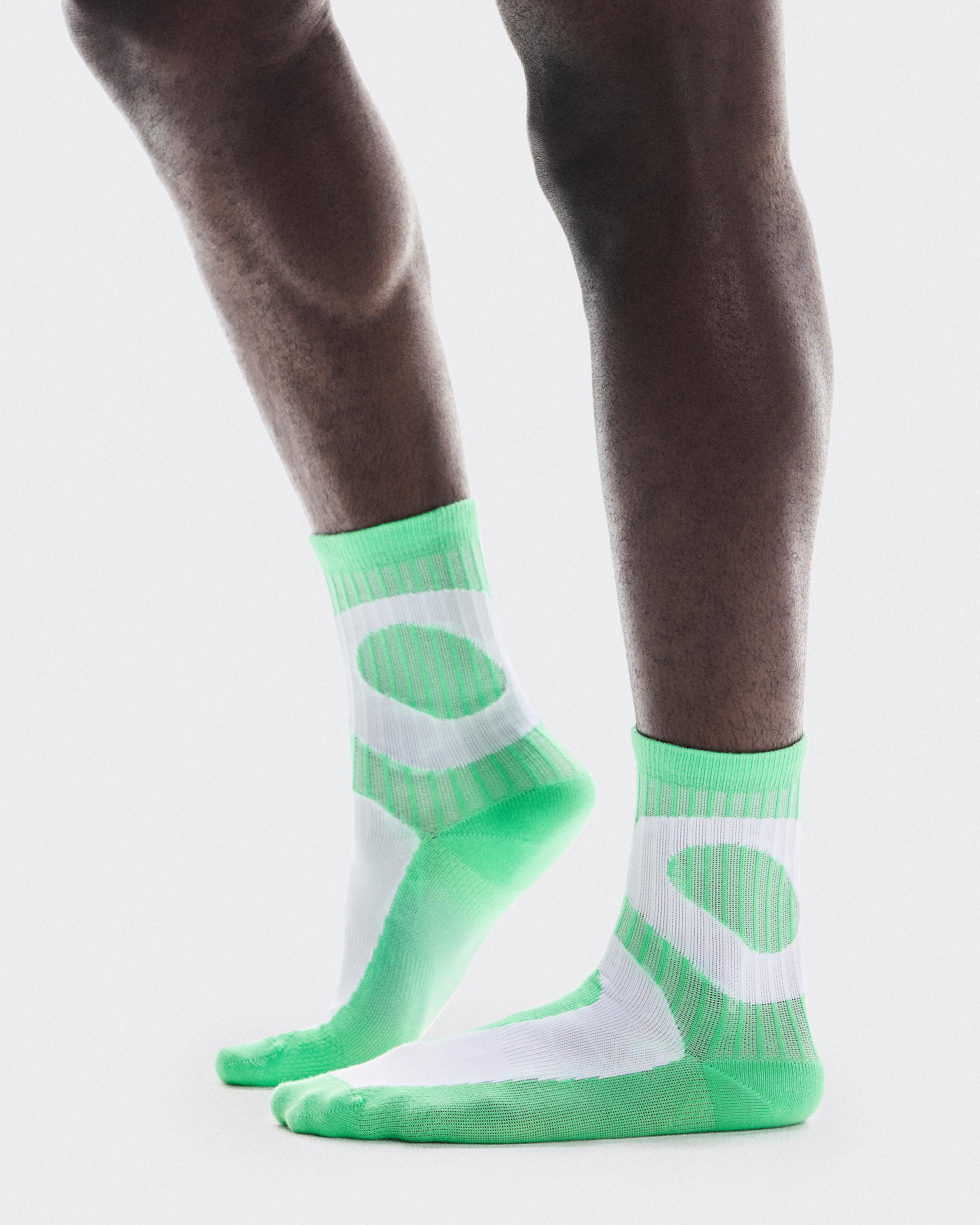 Носки Liquid Logo Sock High 2P, грозовой синий/медовая дыня (2 пары) — фото 2