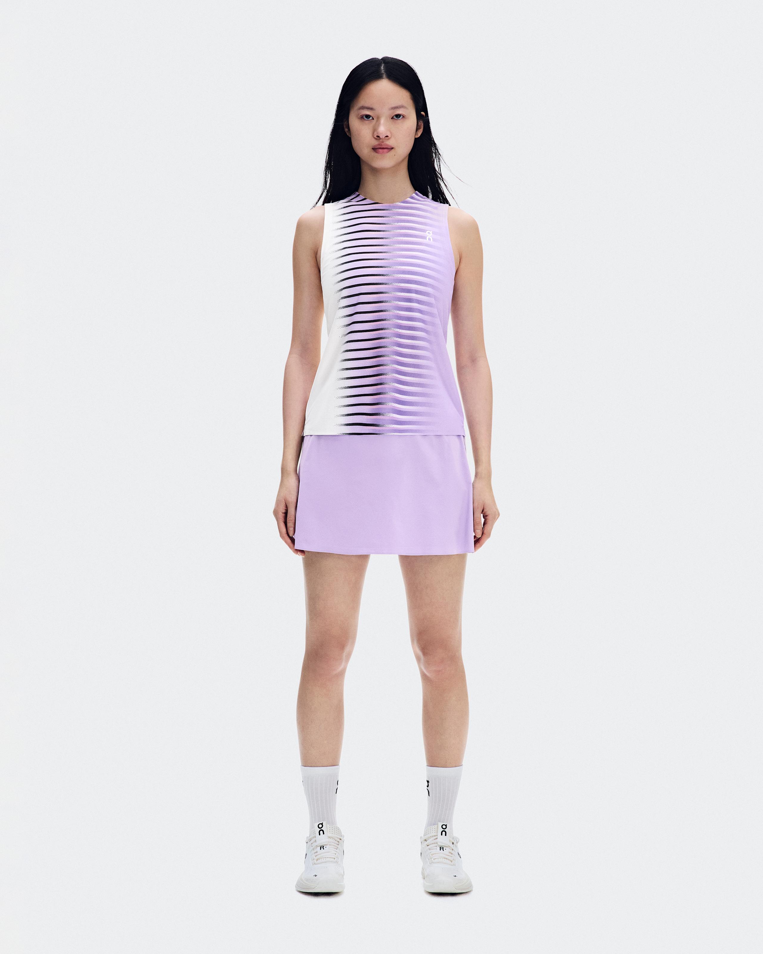 Court Tank Edge Bloom | White