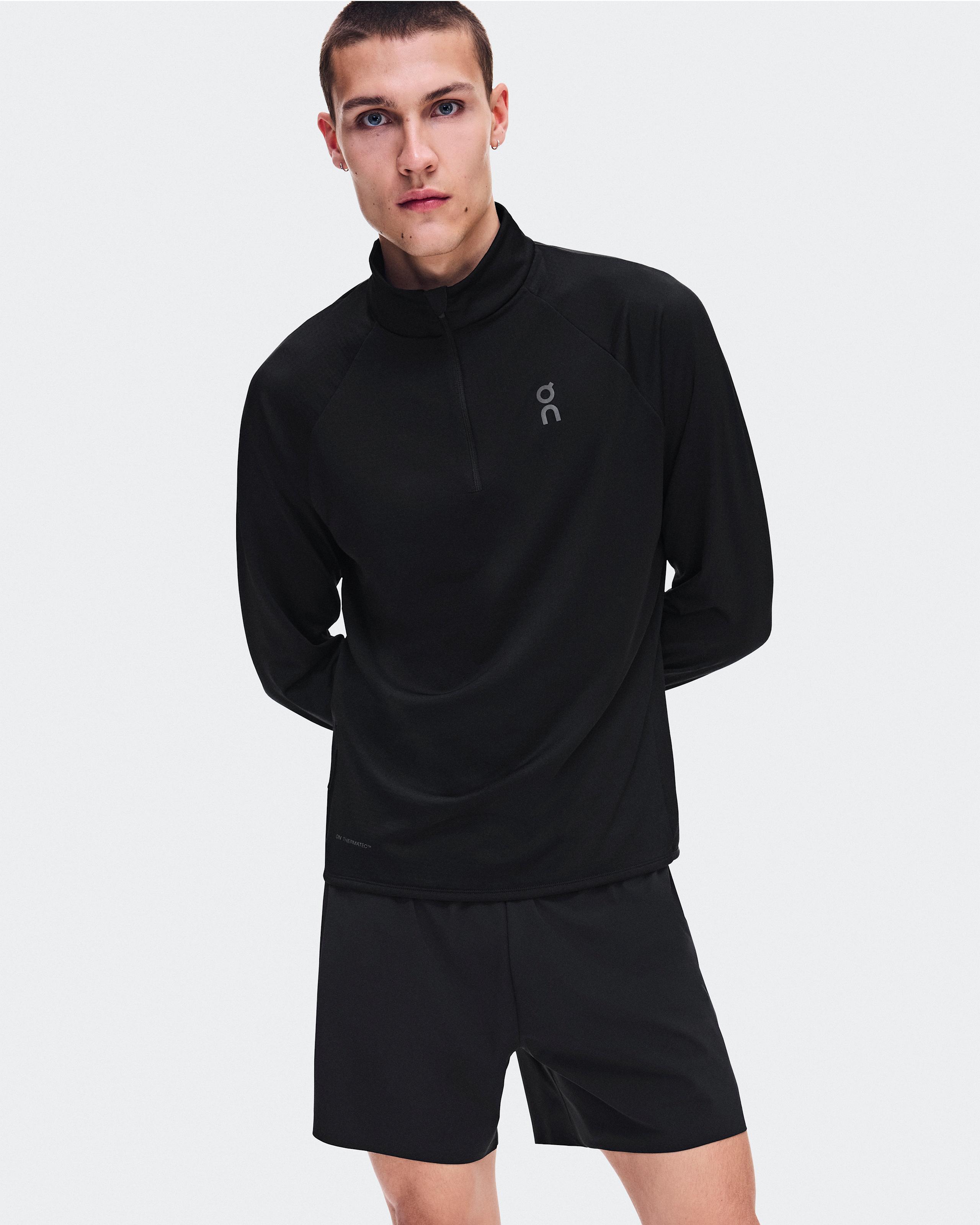 Мужская беговая рубашка On Climate Shirt, Black — фото 7