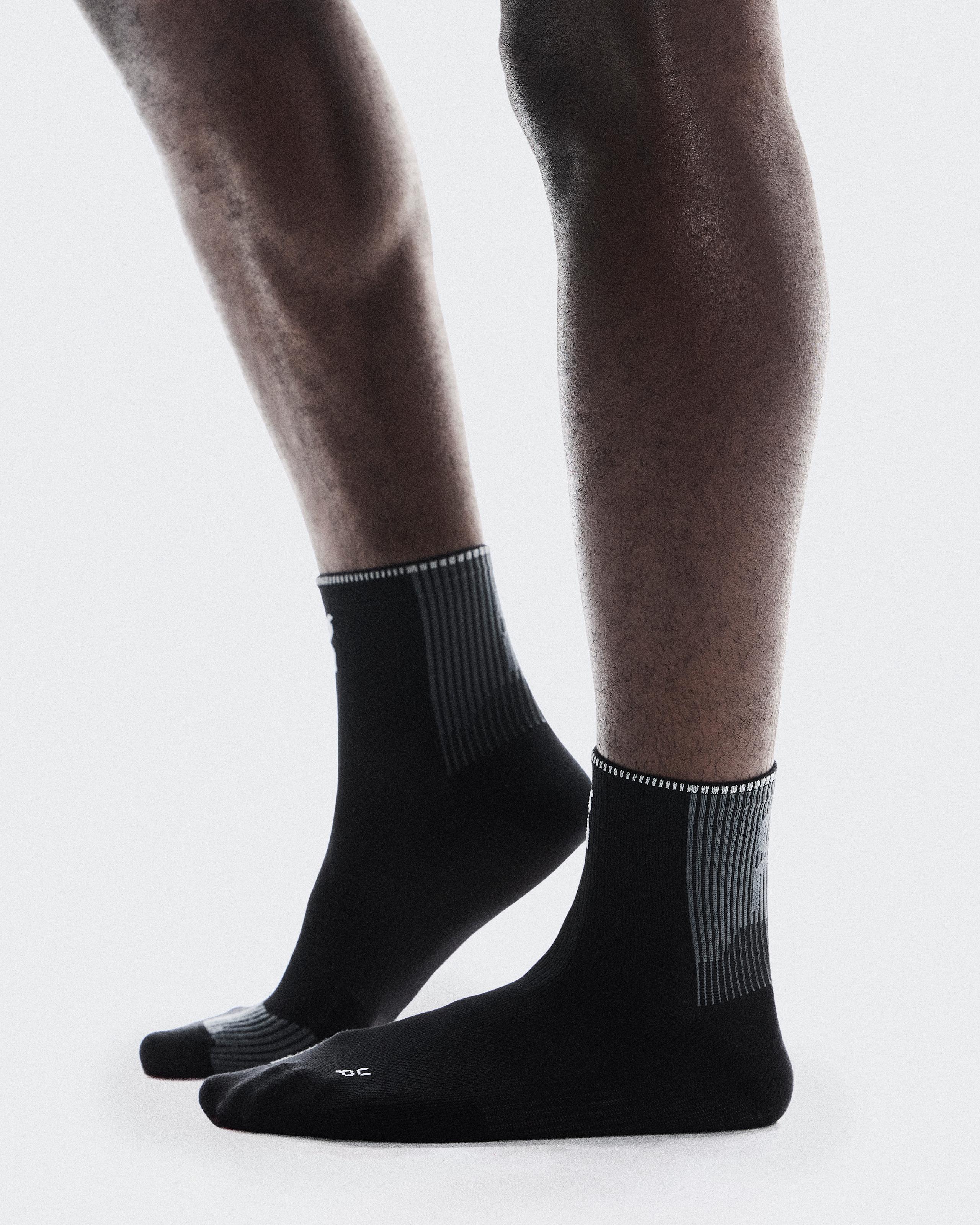 Носки Performance Run Sock Mid чёрный/затмение — фото 2
