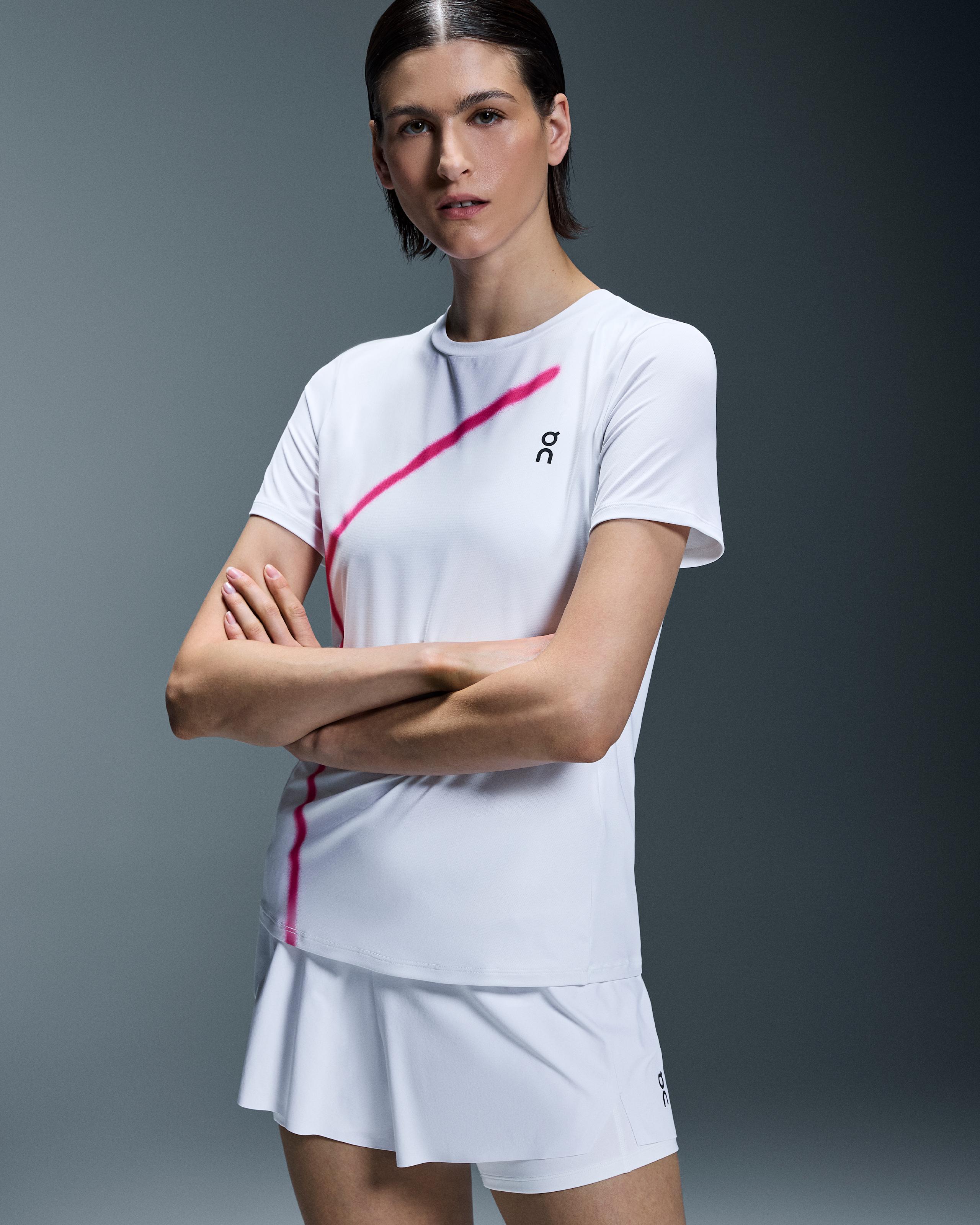 Женская футболка On Court-T, White — фото 3
