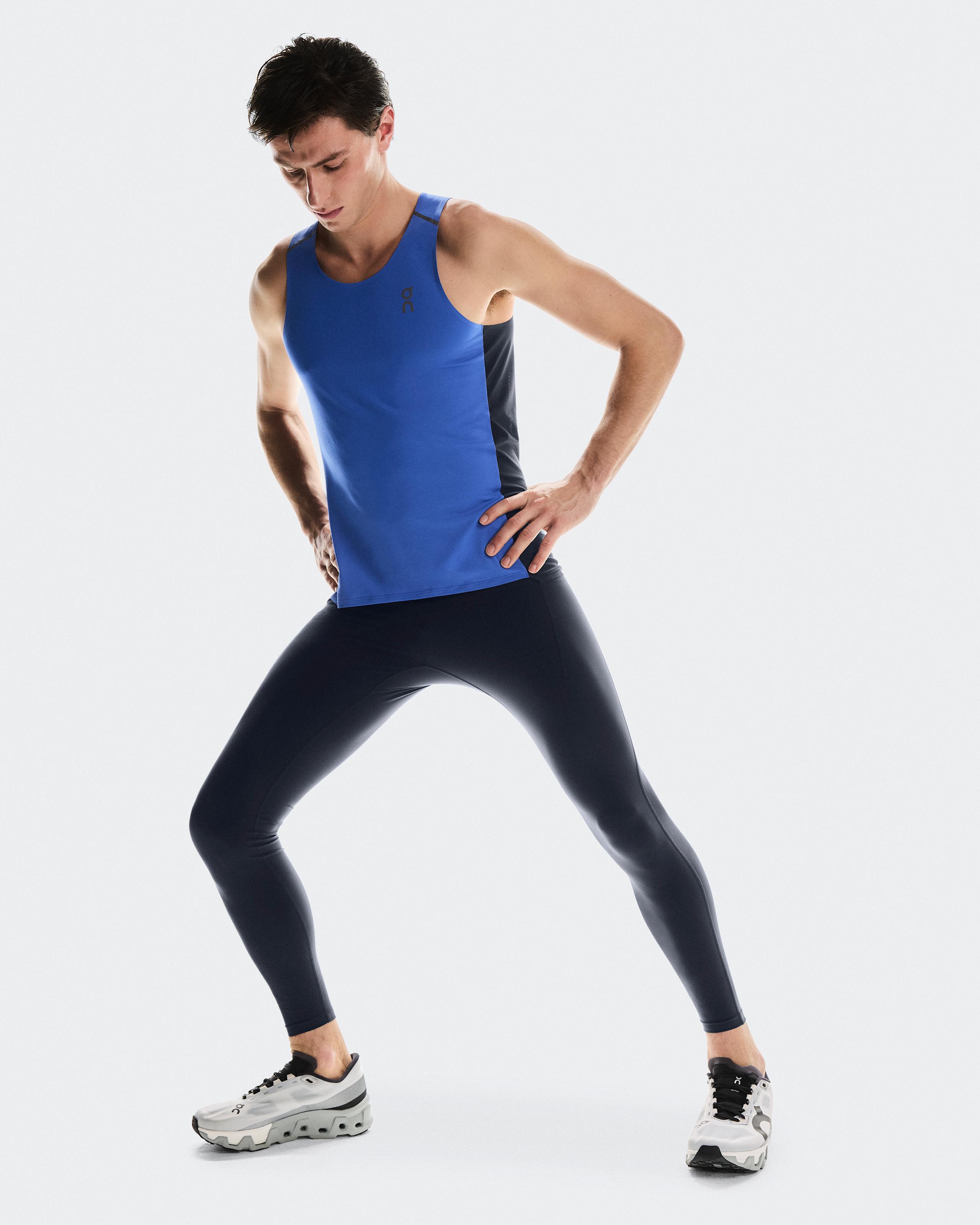Мужские тайтсы On Performance Tights, Navy — фото 3
