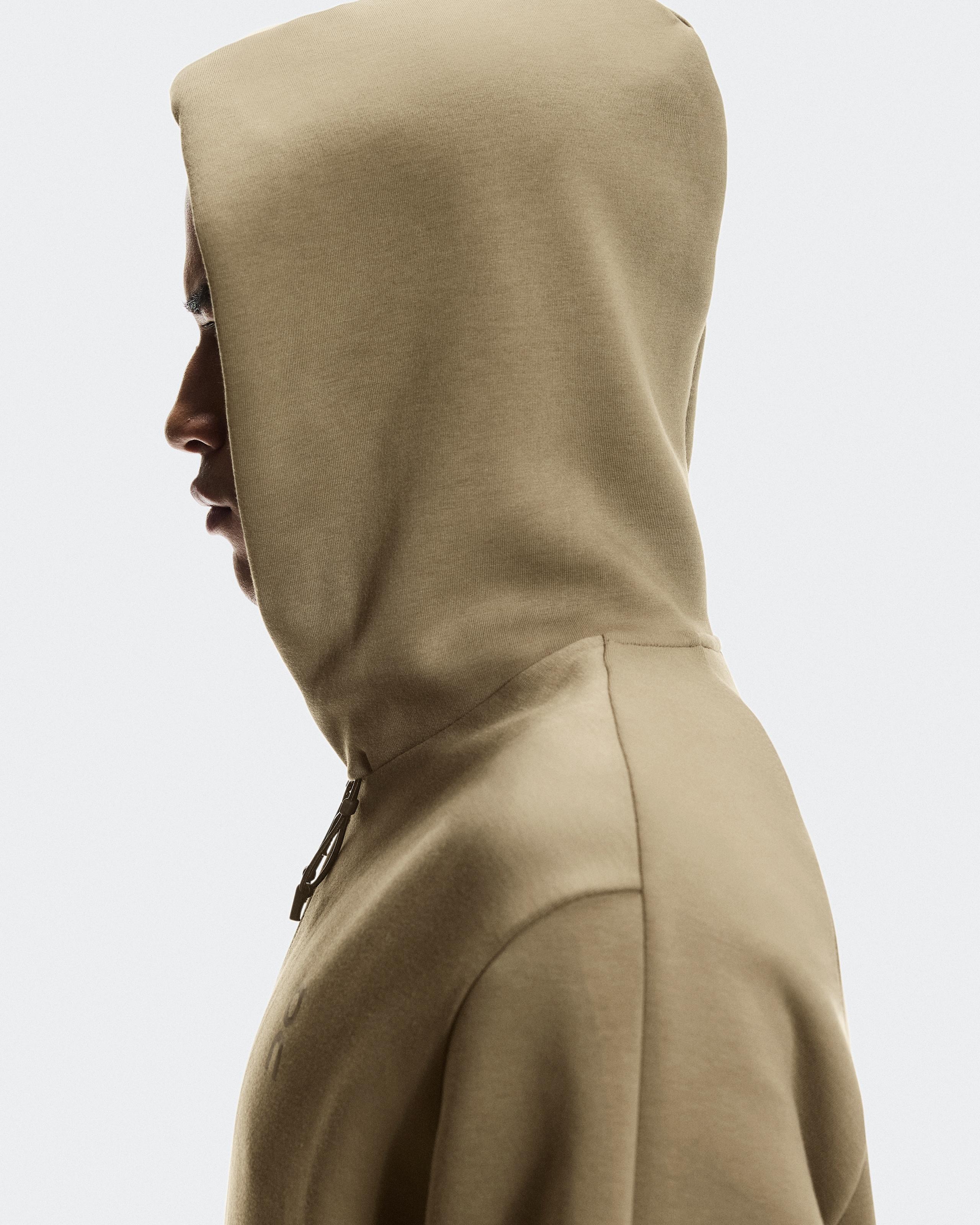 Мужская худи на молнии On Focus Tech Zip Hoodie, Kalamata — фото 5
