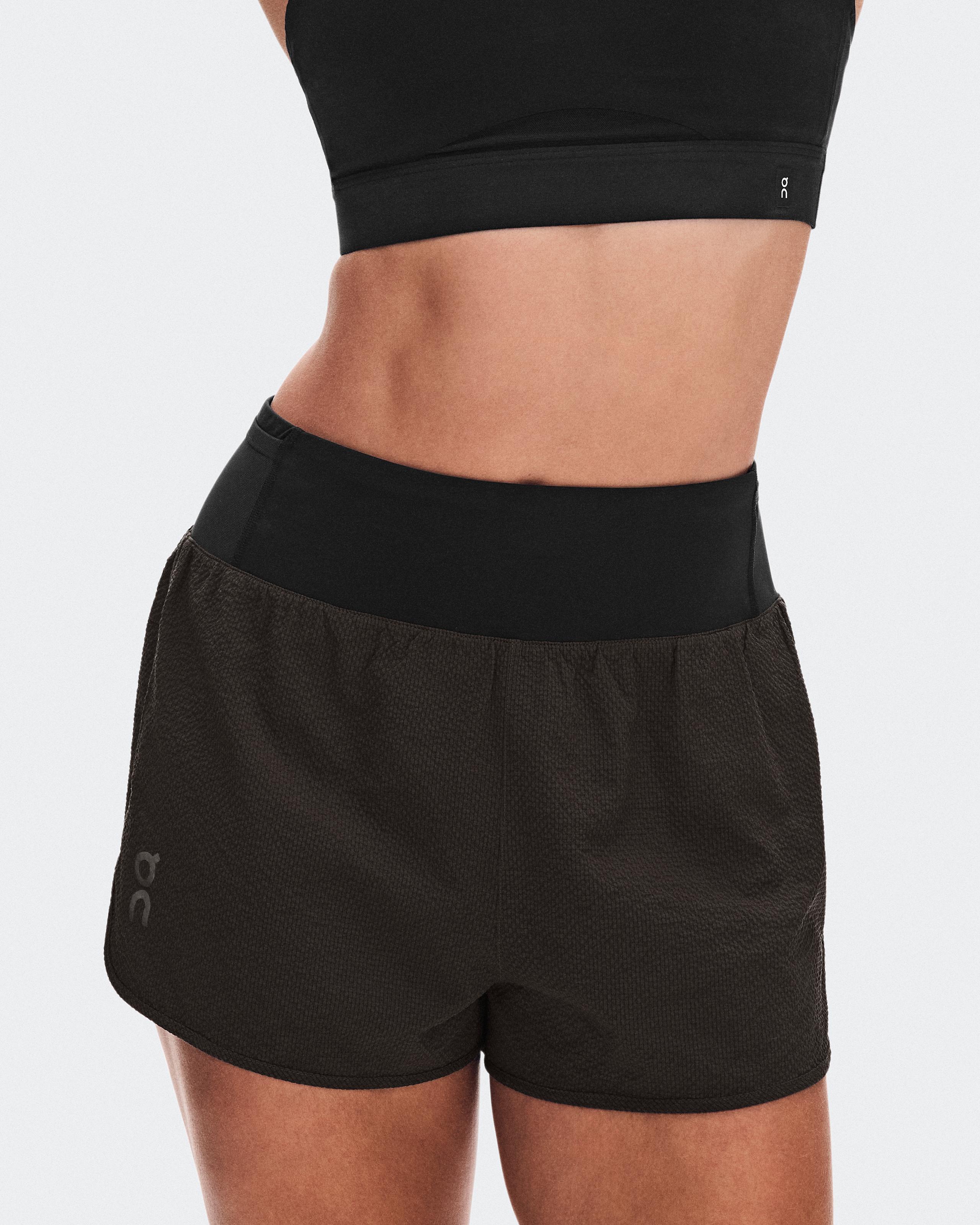 Женские шорты On Performance Volt Shorts Espresso — фото 4