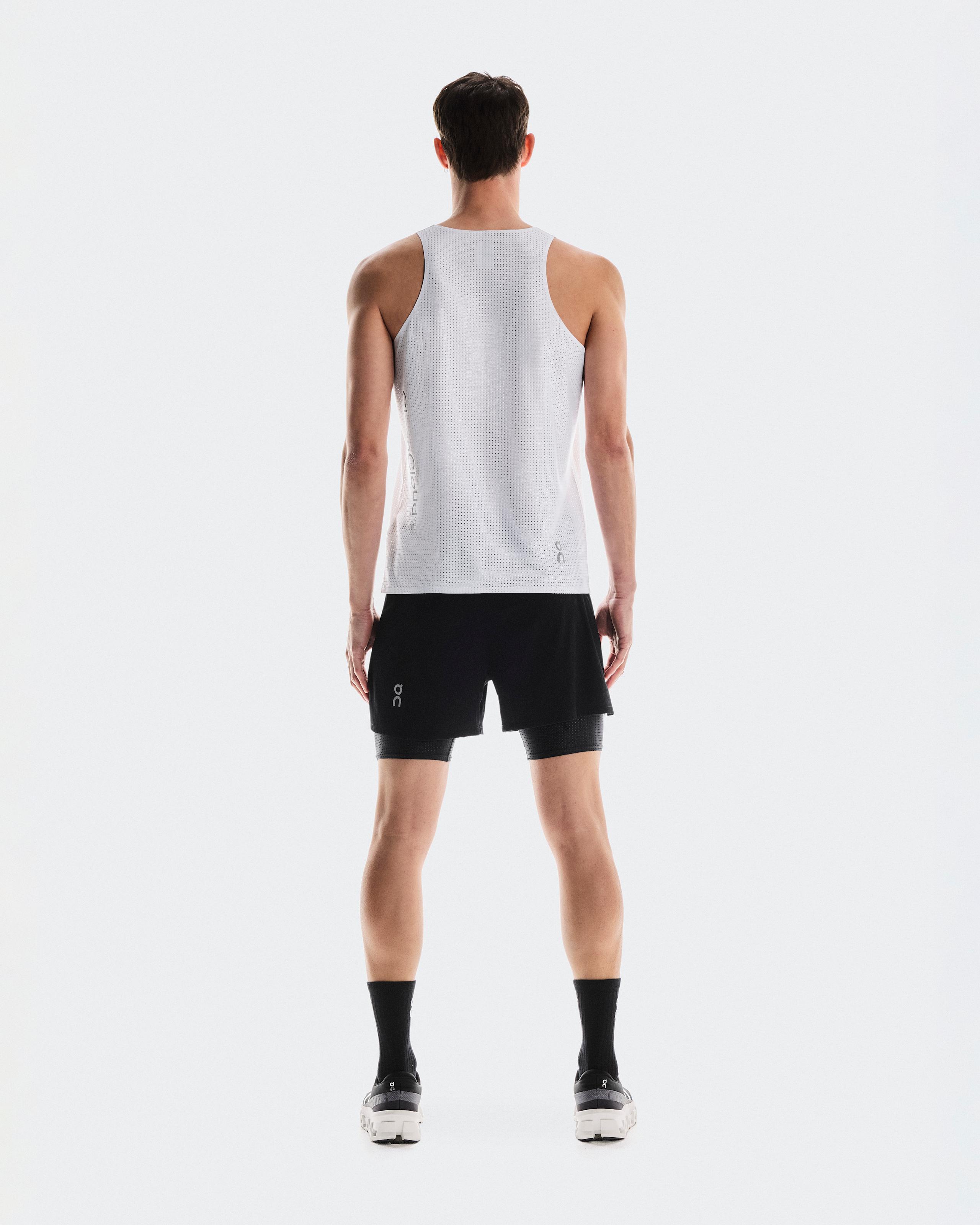 Мужская майка On Pace Tank, White — фото 2