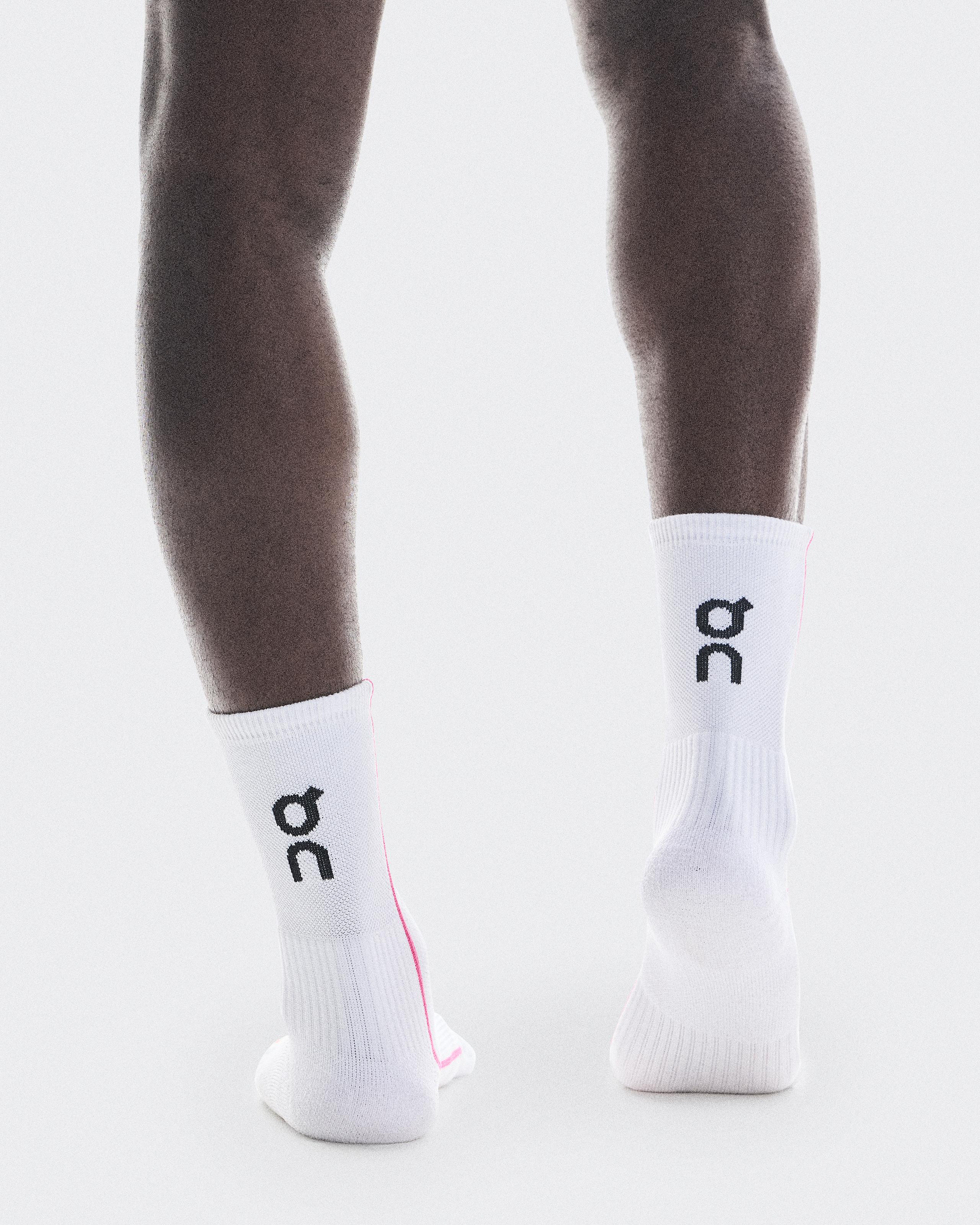 Носки Court Sock High, белый/розовый — фото 3