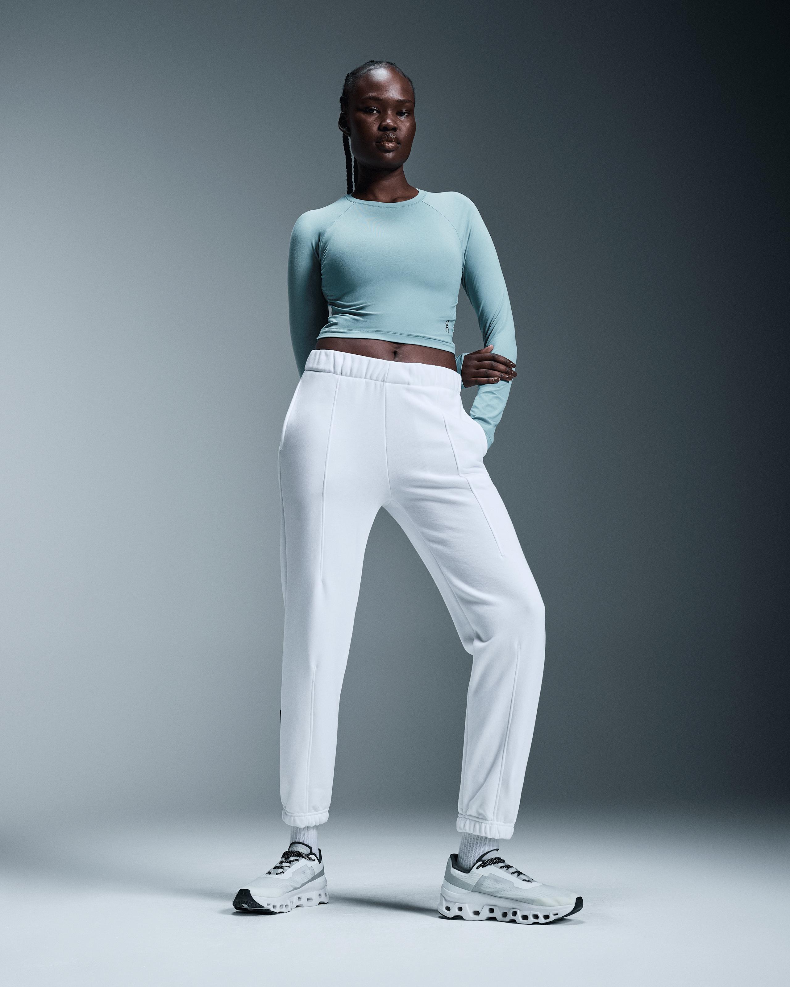 Женские брюки On Club Pants, White — фото 3