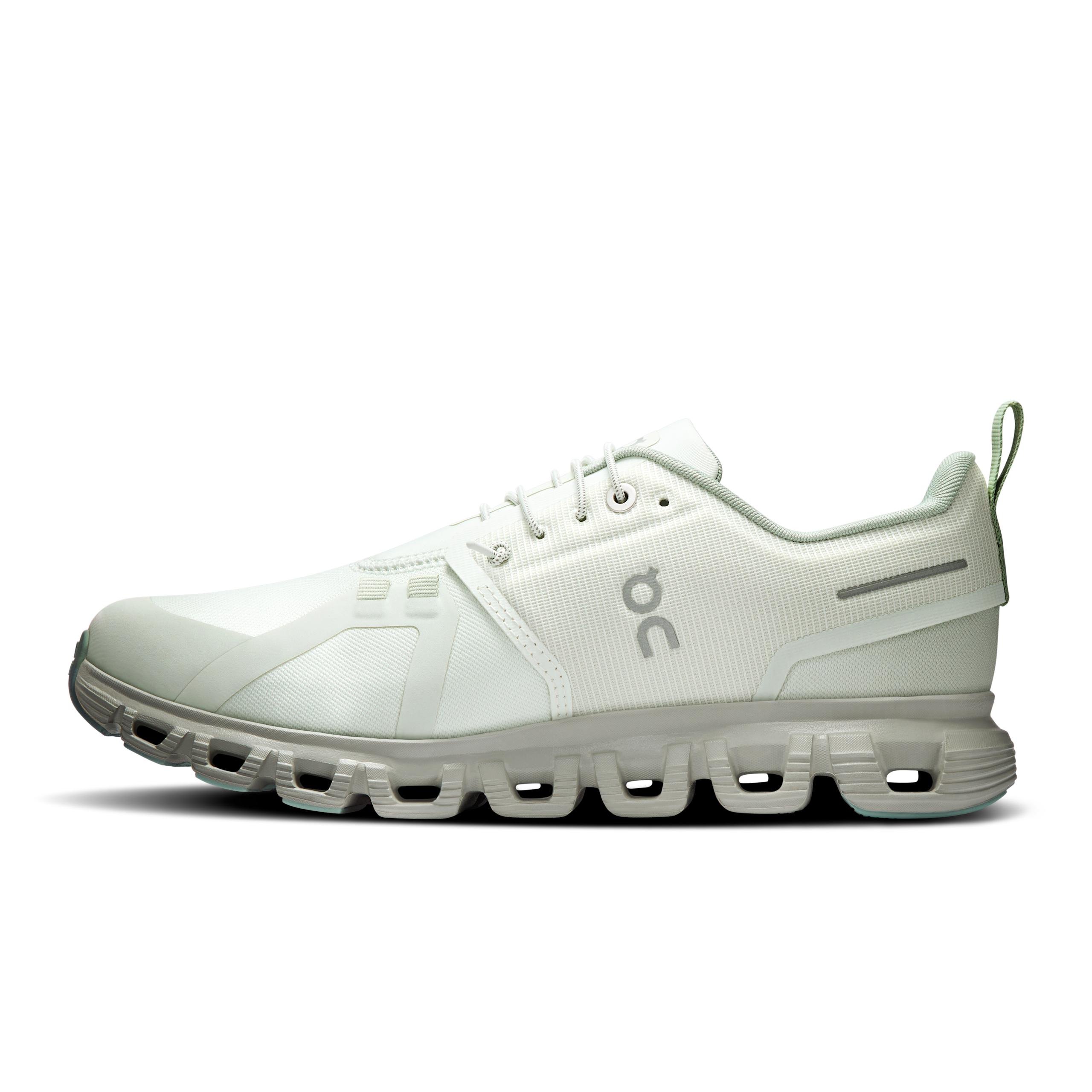 Кроссовки On Cloud 6 Waterproof женские, бледно-голубые с серым — фото 4