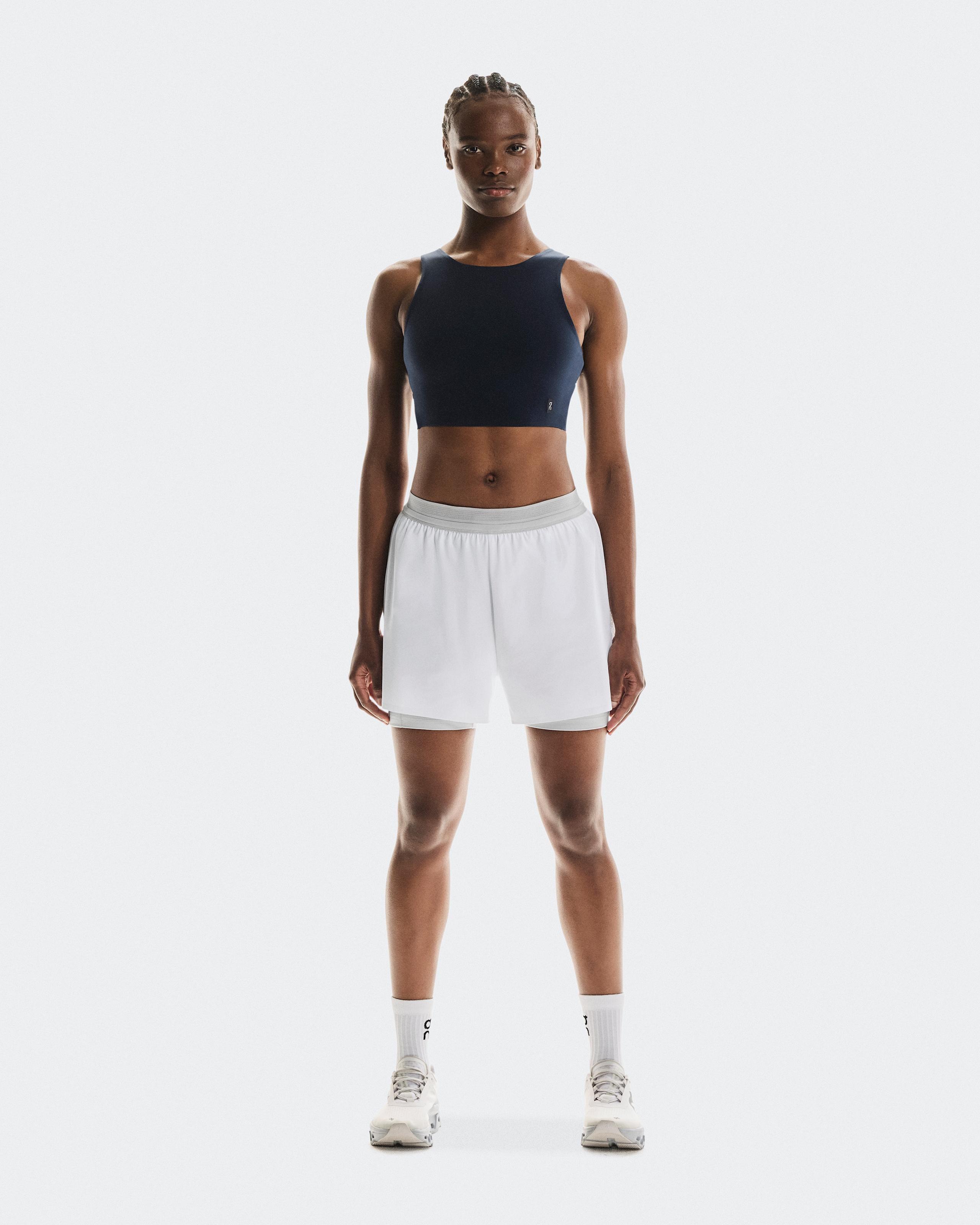 Core 2-in-1 Crop Navy