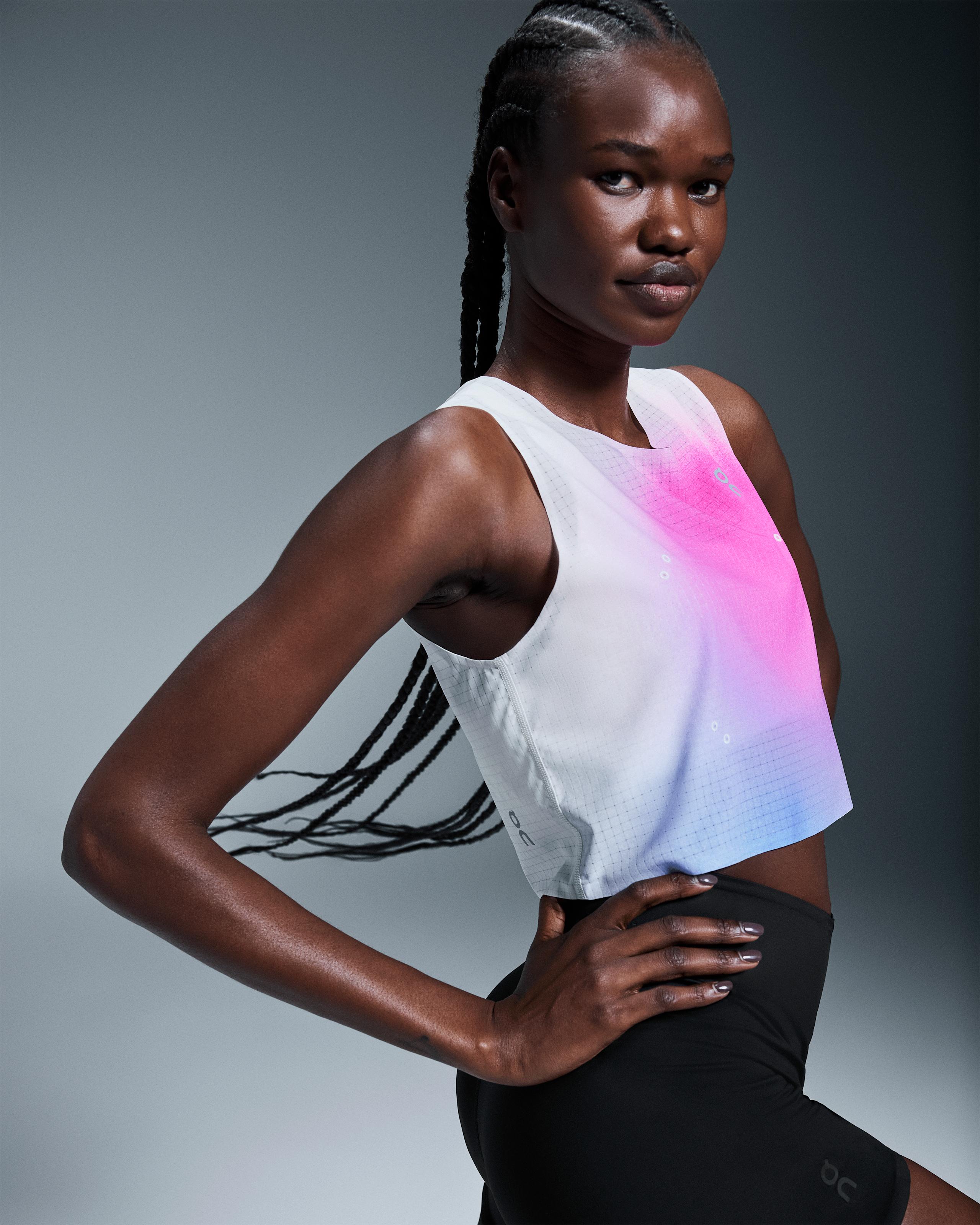 Женская майка On Pace Tank, Undyed / Pink — фото 6