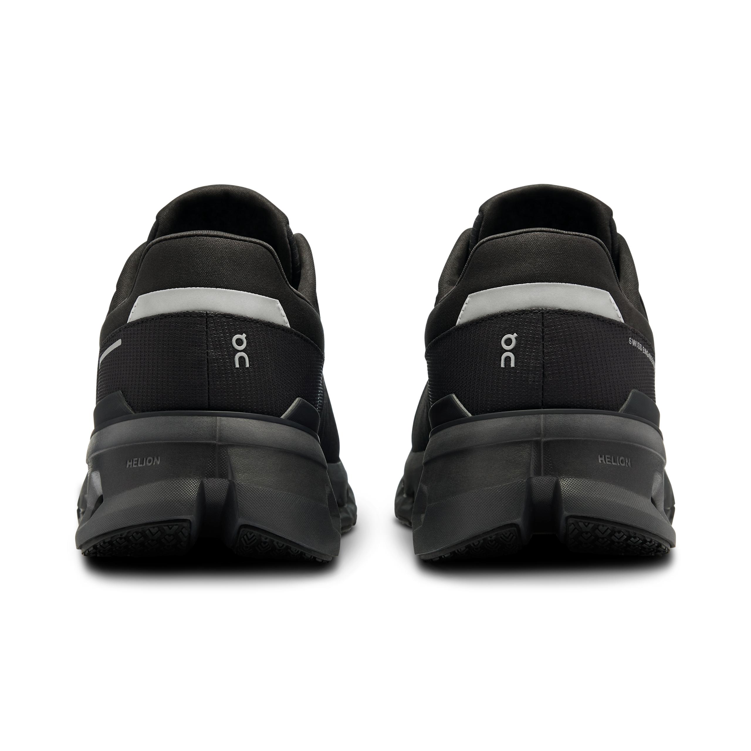 Кроссовки On Cloudrunner 2 Waterproof мужские, тёмно-серые с чёрным — фото 5