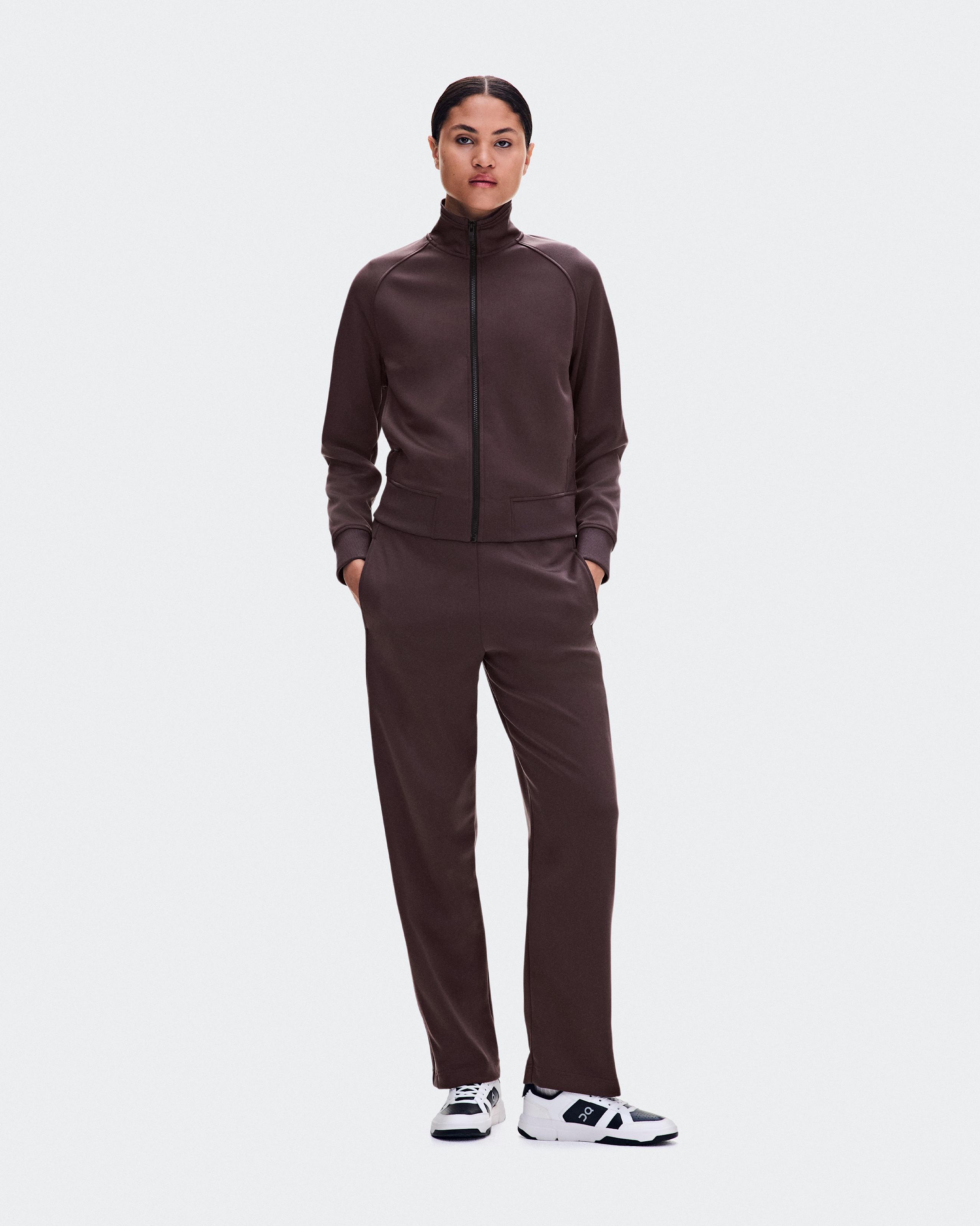 Courtside Full-Zip Mulberry