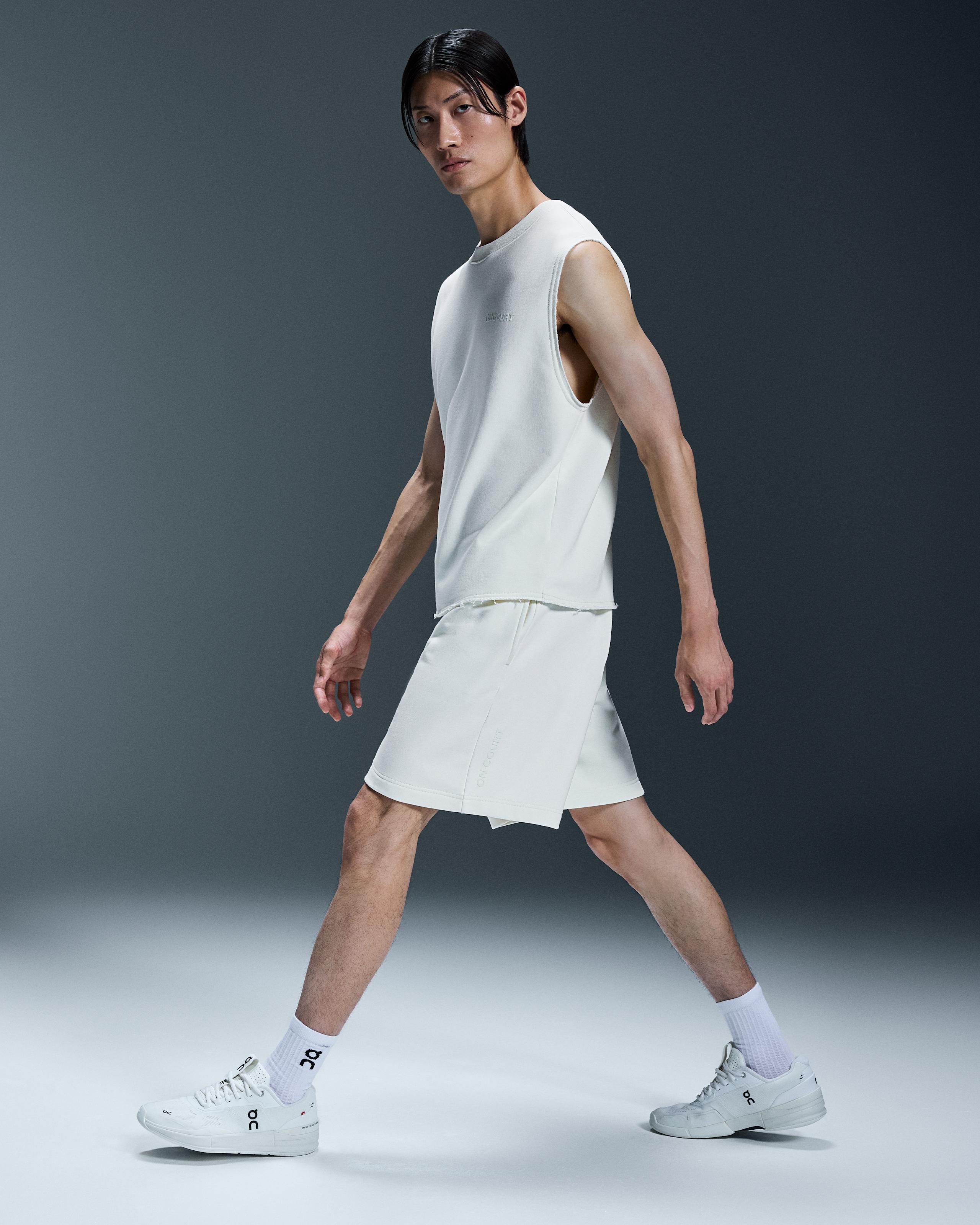 Мужские шорты On Open Club Shorts, White — фото 6